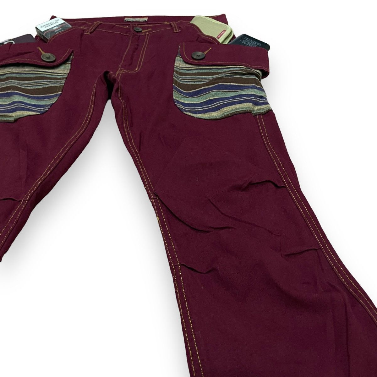 20471120 🇯🇵 JUNGLE STORM NATIVE CARGO PANTS Size US 31 - 4 Thumbnail