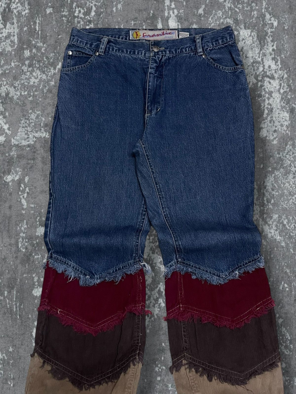 Tornado Mart Vintage 1990s Japan Designer Fantastic Kinky Style Flared Size US 30 / EU 46 - 5 Thumbnail