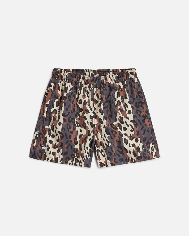 Patta o1mle0426 Patta City Leopard Swim Shorts in Multicolor Size US 36 / EU 52 - 1 Thumbnail