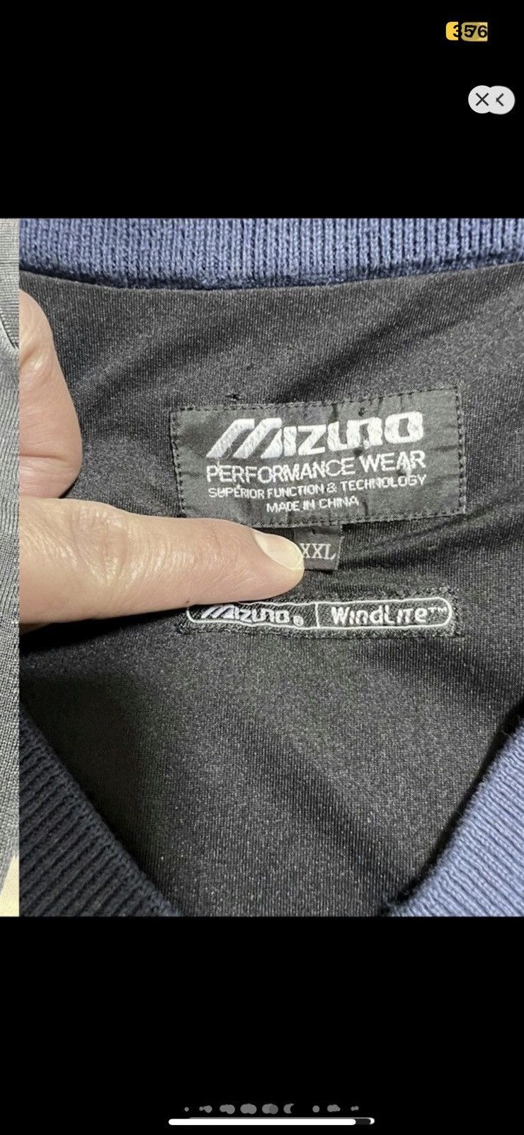 Mizuno ***FINAL DROP***RARE MIZUNO TECHNICAL WIND LITE VEST XXL Size US XXL / EU 58 / 5 - 7 Thumbnail