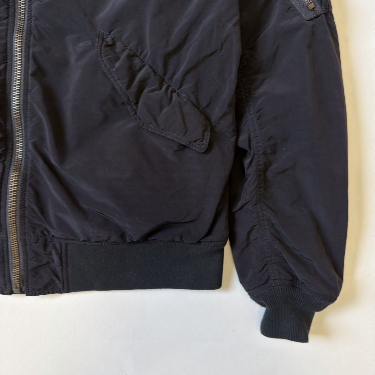 Comme des Garcons A/W 15 Over Dyed Black Bomber Jacket Size US L / EU 52-54 / 3 - 11 Thumbnail