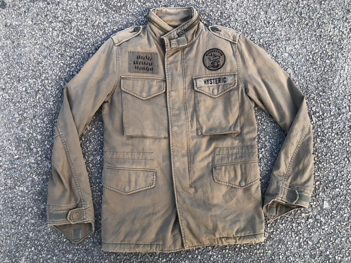 Designer × Hysteric Glamour × Peanuts Hysteric Glamour M-65 Woodstock Military Field Jacket Liner Size US S / EU 44-46 / 1 - 2 Thumbnail