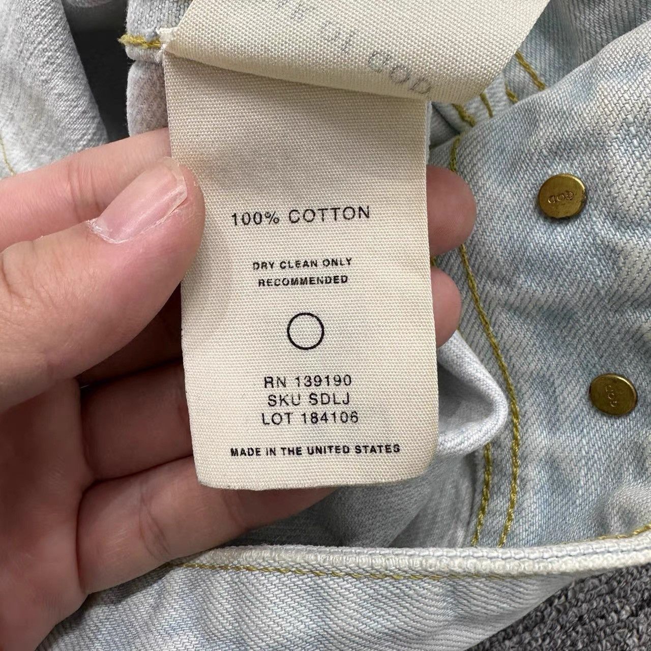 Fear of God Fear Of God 5th Light Wash Denim Jacket K28 Size US L / EU 52-54 / 3 - 4 Thumbnail
