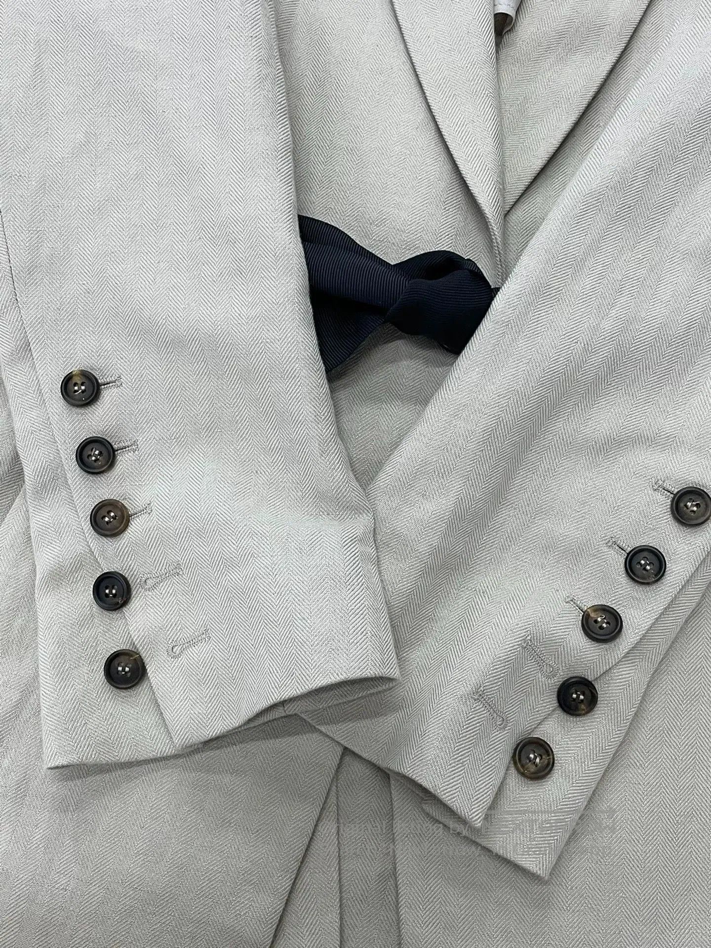Brunello Cucinelli Brunello Cucinelli Beaded Collar Blazer. Size US M / EU 48-50 / 2 - 2 Thumbnail