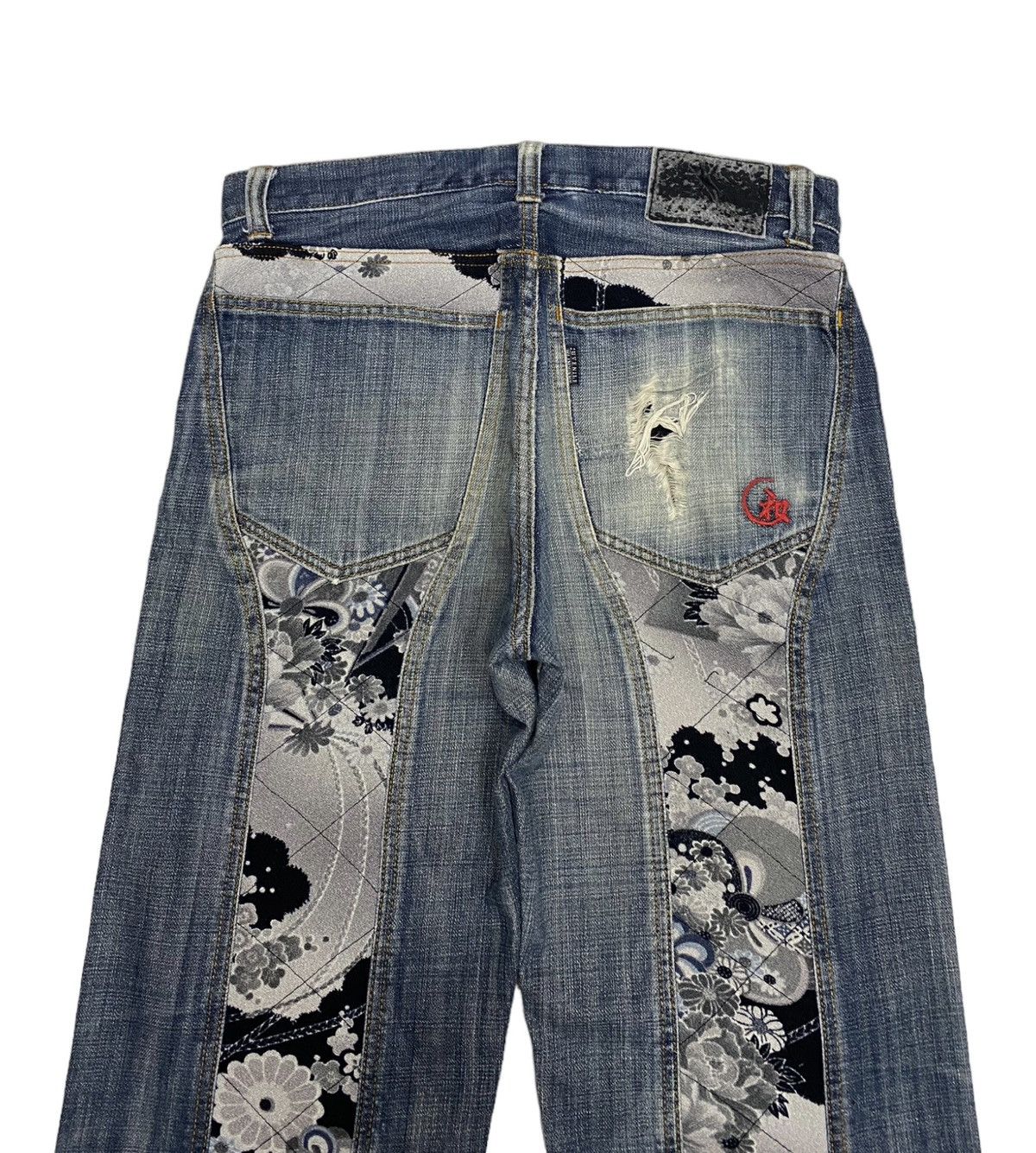 Hysteric Glamour × Undercover 🔥JUVENILE DELINQUENT JAPANESE AVANT GARDE DENIM JEANS Size US 31 - 7 Thumbnail
