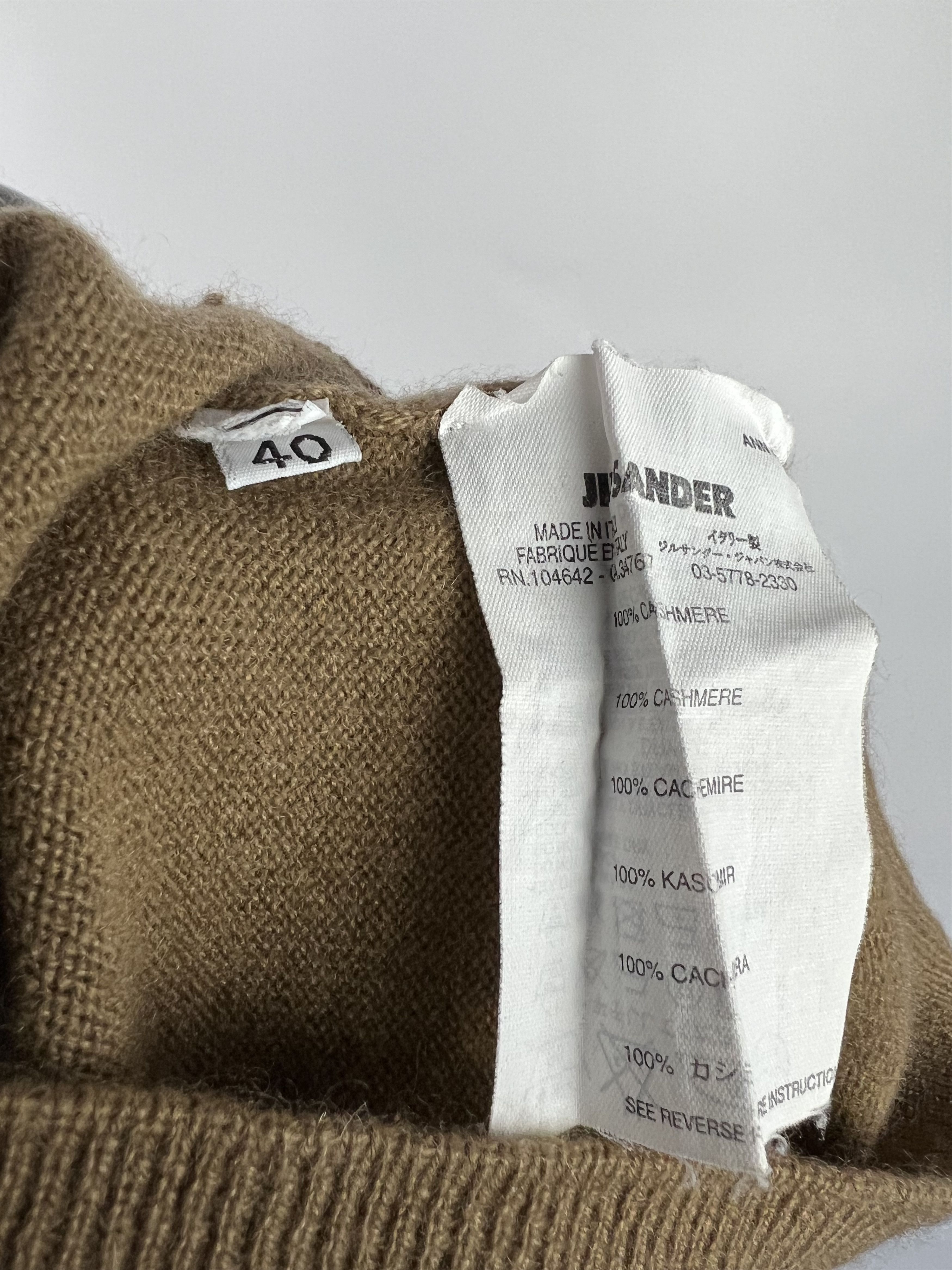 Jil Sander Rare VTG Jil Sander Raf Simons Era 100% Cashmere Cardigan Size S / US 4 / IT 40 - 7 Thumbnail