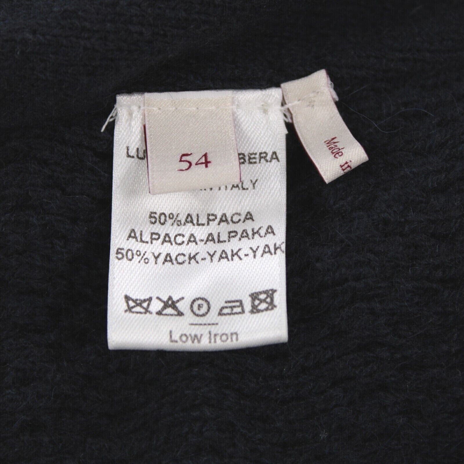 Luciano Barbera Luciano Barbera Sweater Size US XL in Blue Size US XL / EU 56 / 4 - 8 Thumbnail