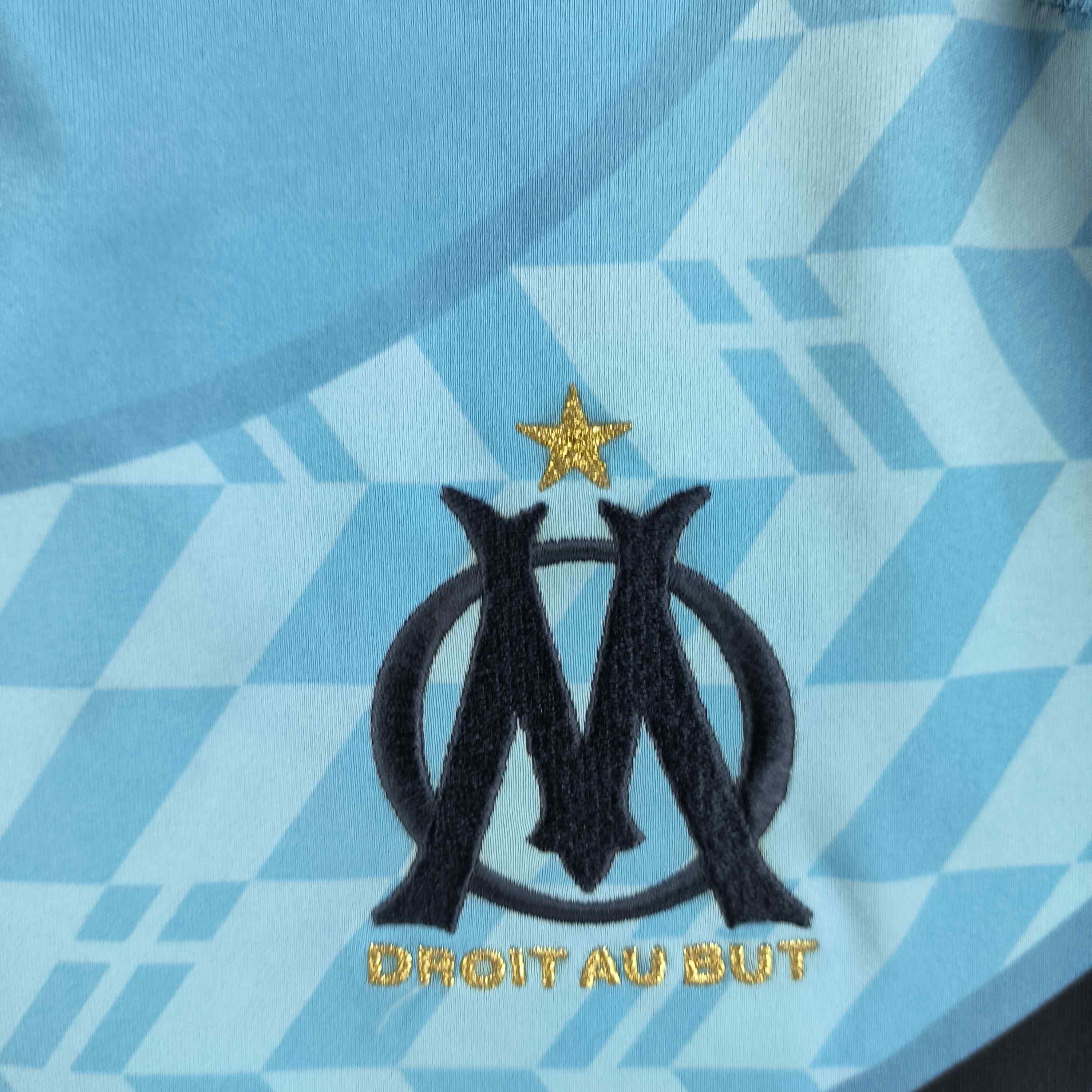 Adidas Marseille 2009-10 Adidas away Morientes football jersey sz L Size US L / EU 52-54 / 3 - 4 Thumbnail