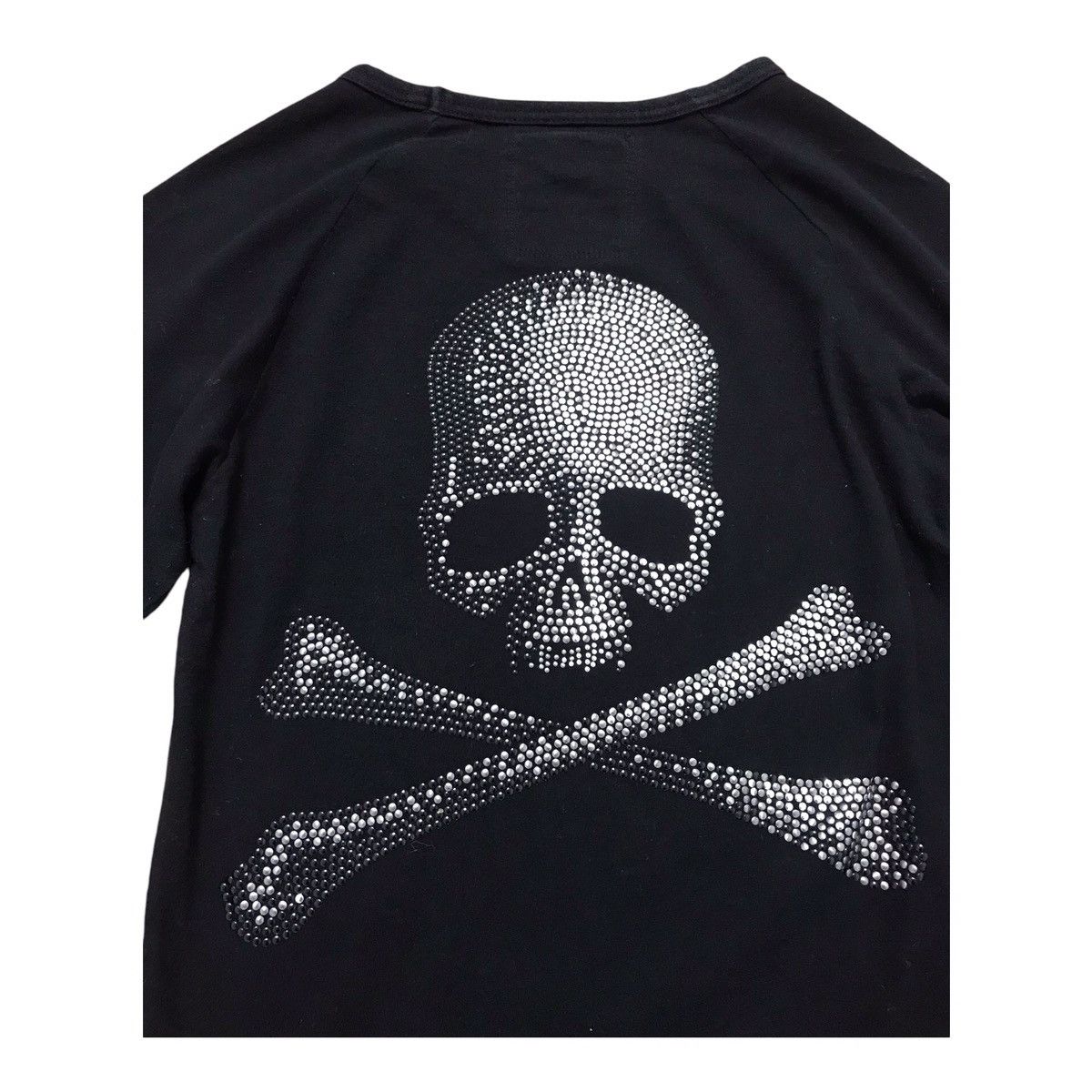 Japanese Brand × Roen Roen The Skull is Embossed In Silver T-shirt Size US XS / EU 42 / 0 - 1 Thumbnail