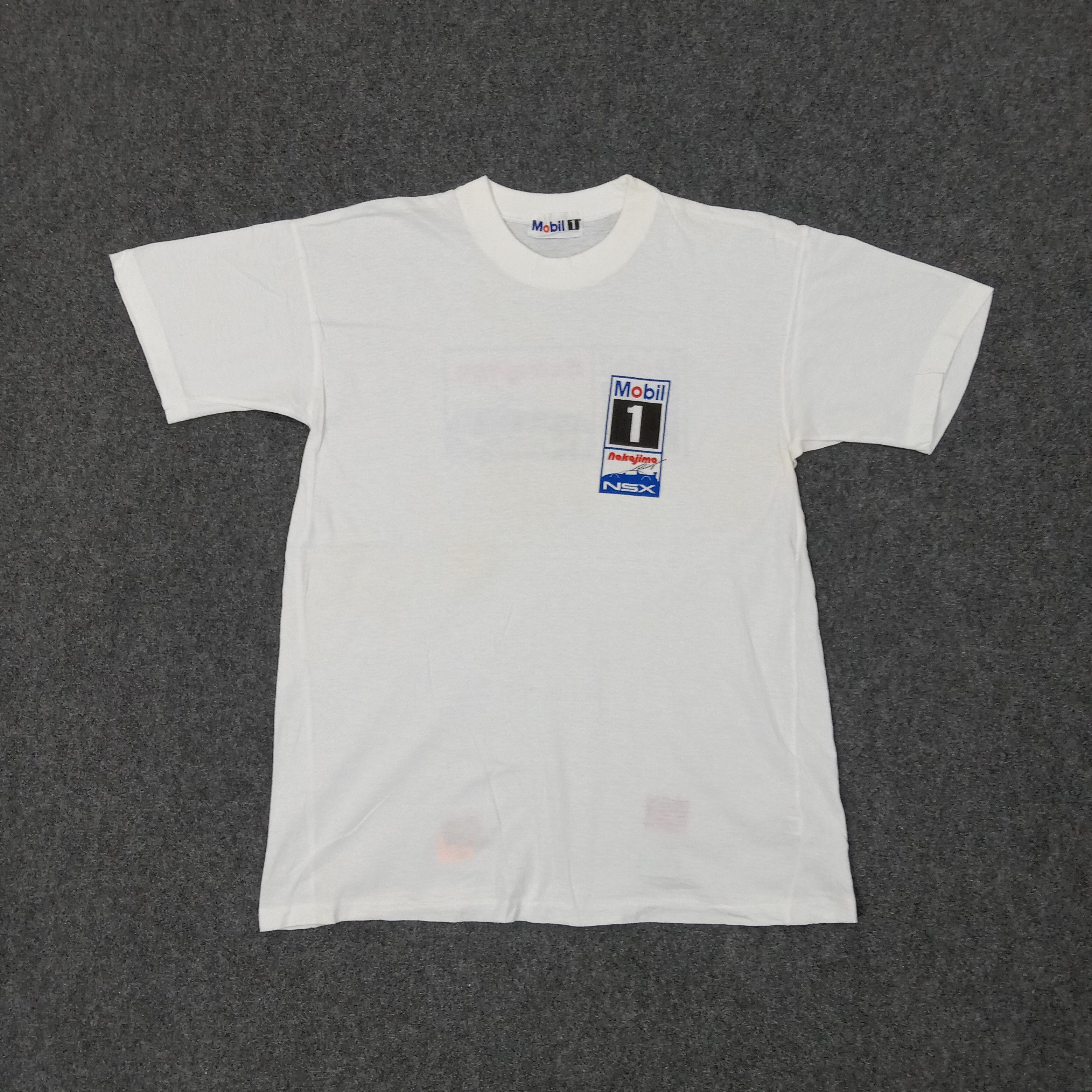 Japanese Brand Mobil 1 Nakajima Racing NSX Japanese Honda Tshirt C239N39 Size US M / EU 48-50 / 2 - 3 Thumbnail