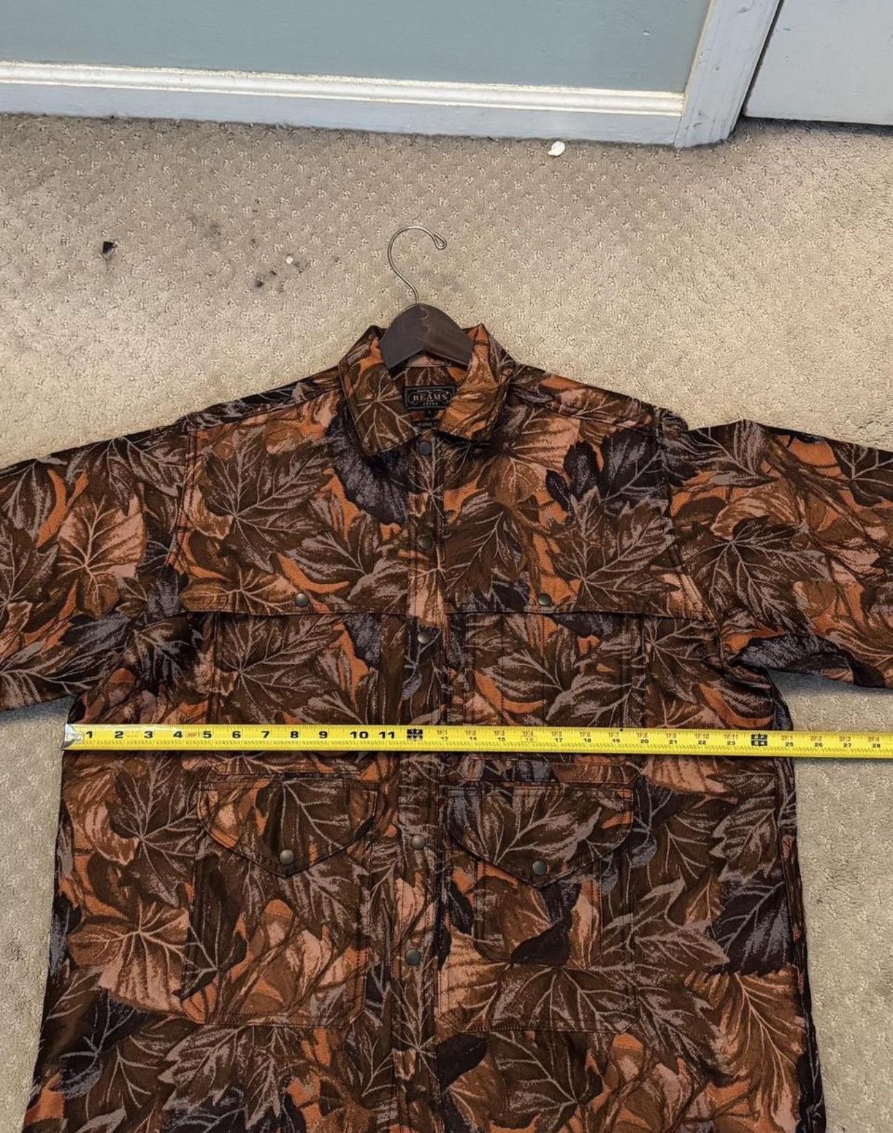 Beams Plus BEAMS PLUS Camouflage Jacquard Adventure Shirt Size L Size US L / EU 52-54 / 3 - 6 Thumbnail