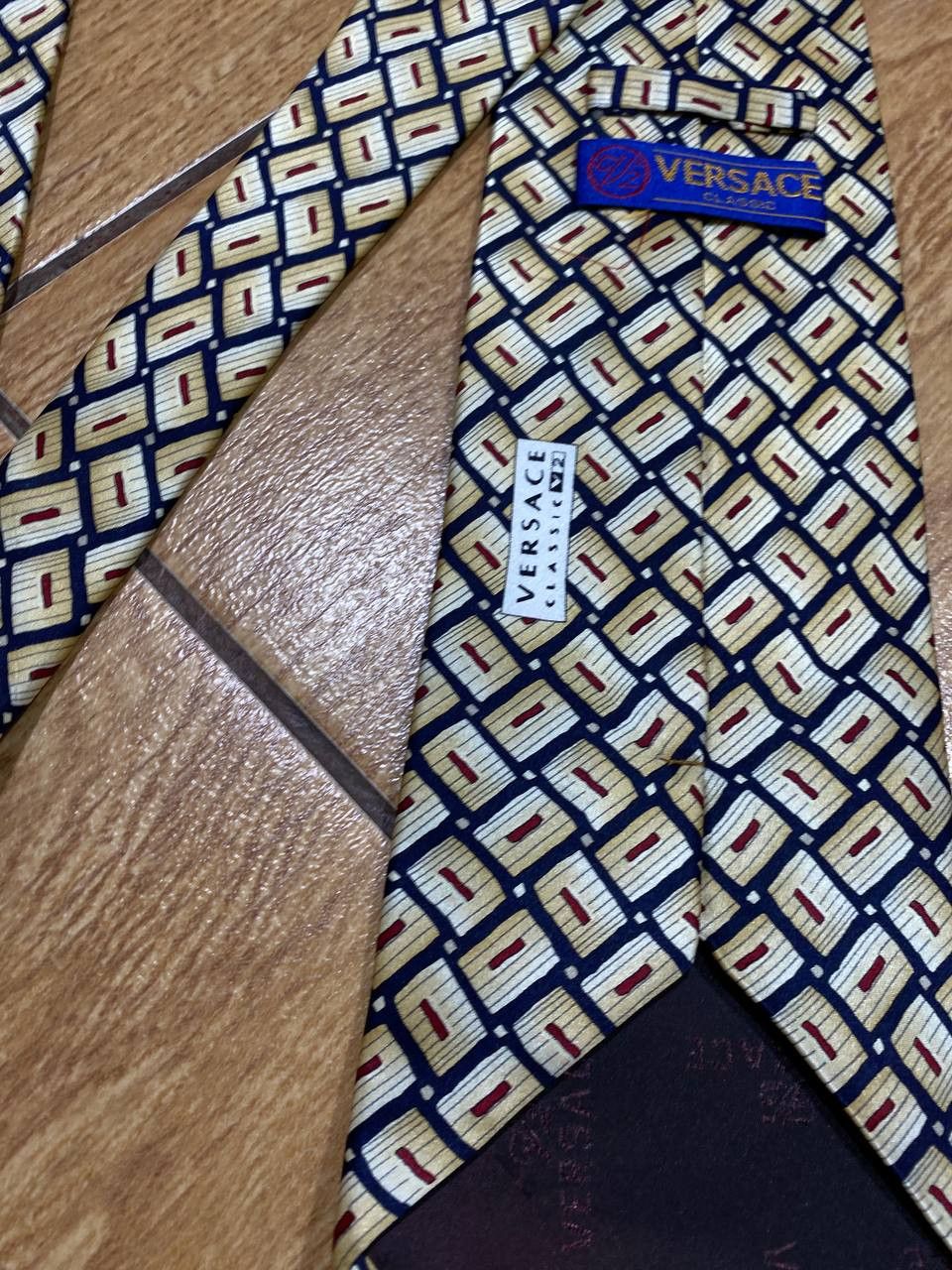 Versace Amazing Versace Abstract Silk Tie Size ONE SIZE - 2 Thumbnail