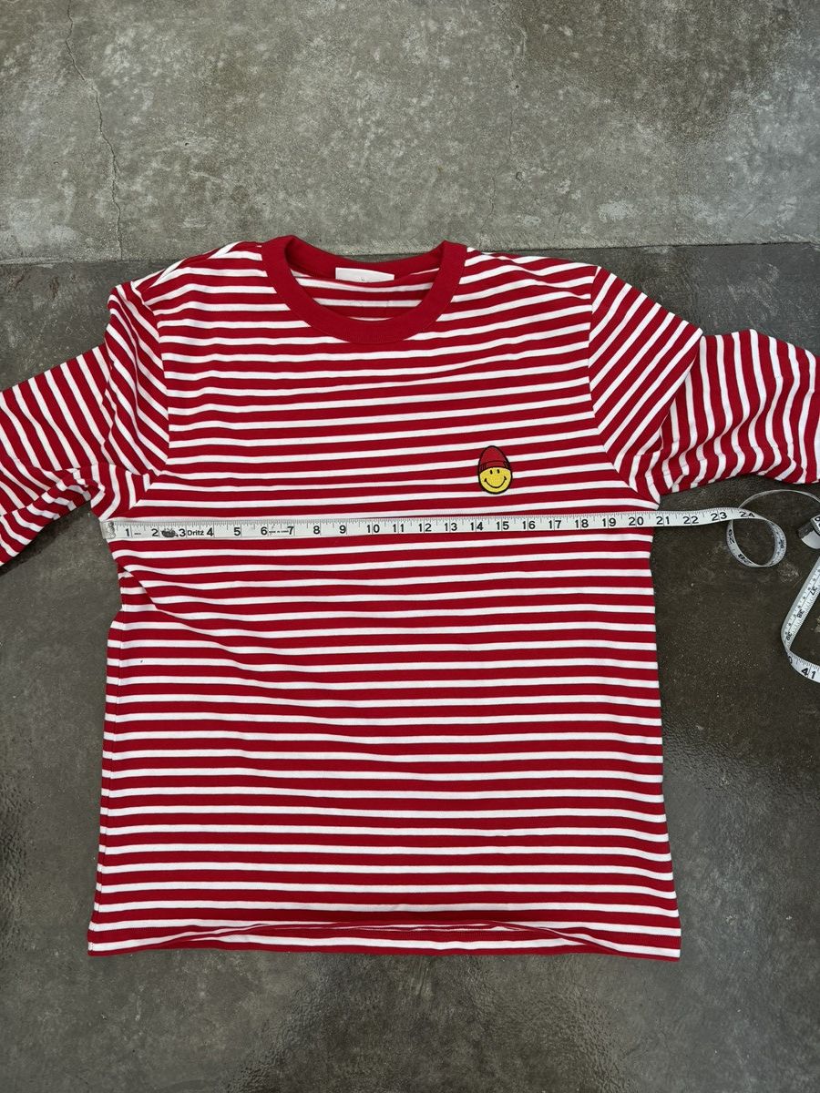 AMI Never worn red stripe Ami long sleeve Size US L / EU 52-54 / 3 - 2 Thumbnail