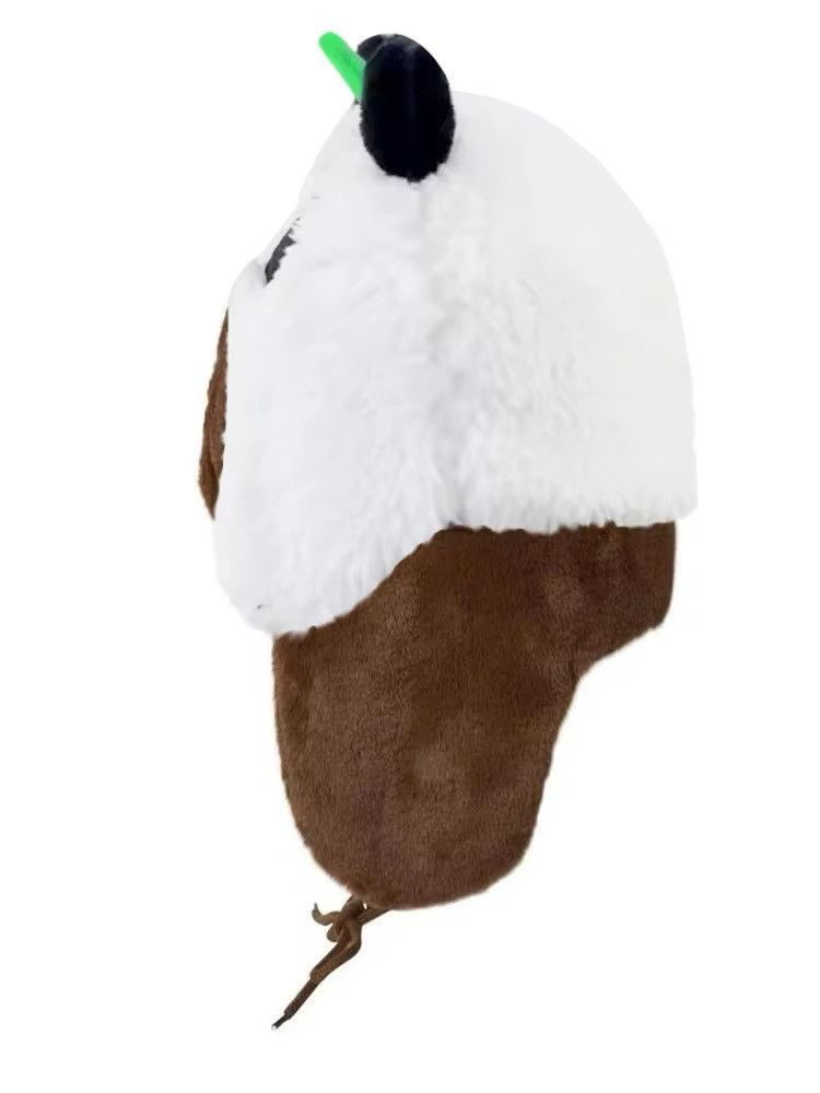 Japanese Brand Avant garde Domo Kun Winter Plush Hat Size ONE SIZE - 2 Thumbnail