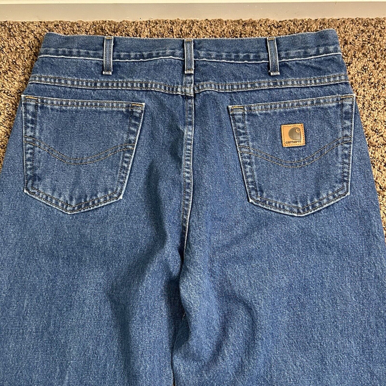 Carhartt Carhartt B160 DST Jeans 36x30 Relaxed Fit Straight Leg Denim Size US 36 / EU 52 - 10 Thumbnail