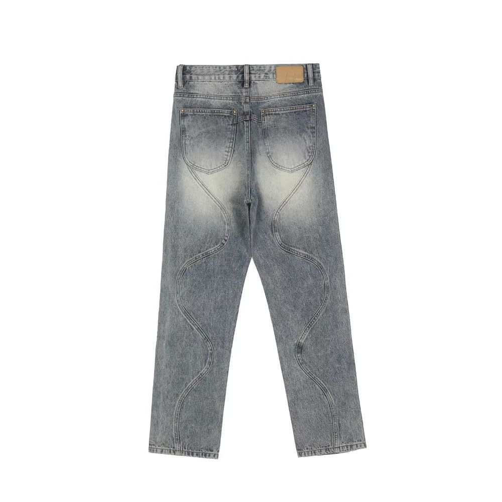 Japanese Brand × Jean Street Fashion Casual Washed Distressed Jeans Size US 32 / EU 48 - 2 Thumbnail