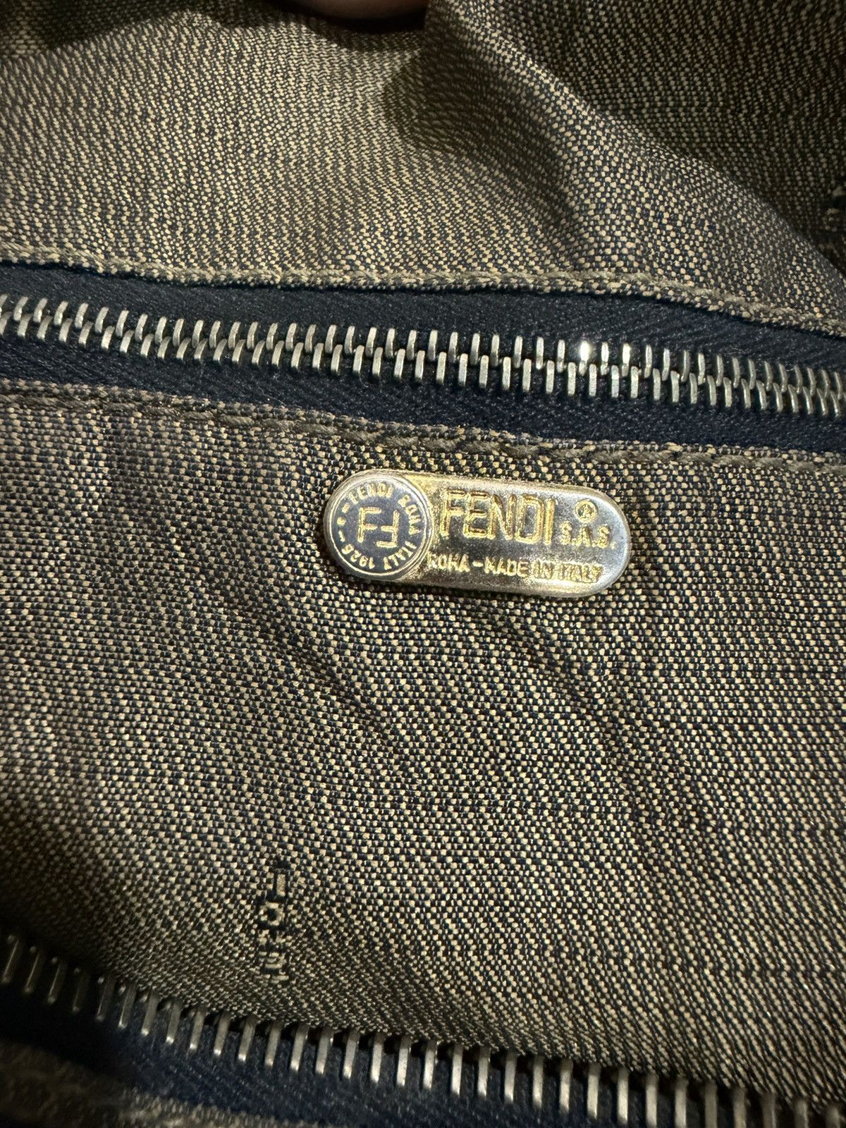 Fendi Authentic Fendi Zucca Monogram Canvas Toiletries Hand Bag Size ONE SIZE - 24 Thumbnail