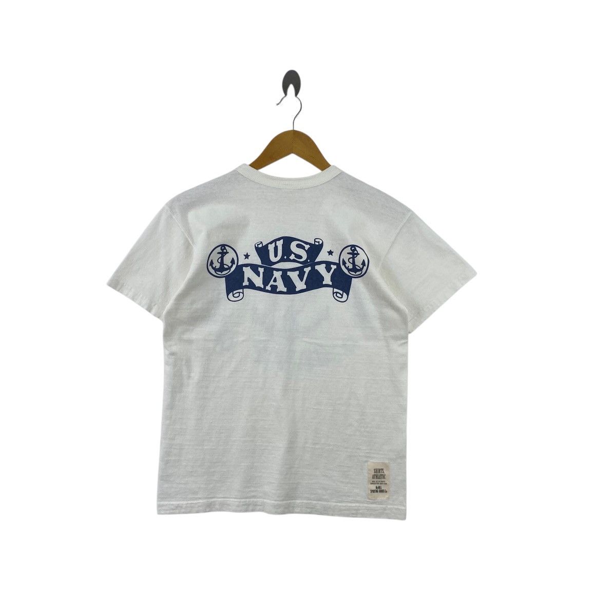 TOYS McCOY × The Real McCoy's Pick!! Vtg USN TOYS McCOY Top Tee Tshirt Size US S / EU 44-46 / 1 - 2 Thumbnail