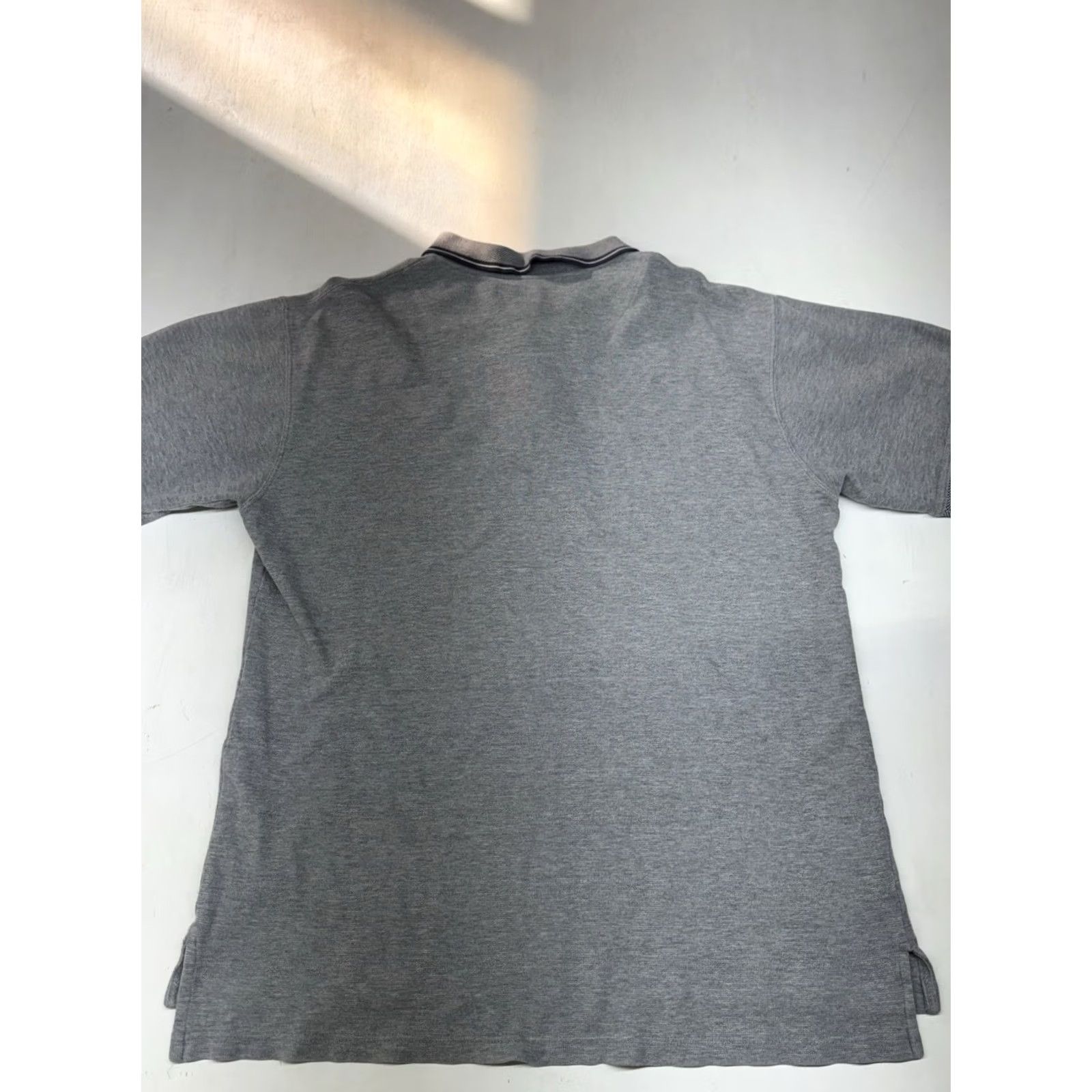 Big Dogs VINTAGE Big Dog Polo Mens Large Gray 90s Logo Short Sleeve Cotton Knit Golf Shaped Size US L / EU 52-54 / 3 - 6 Thumbnail