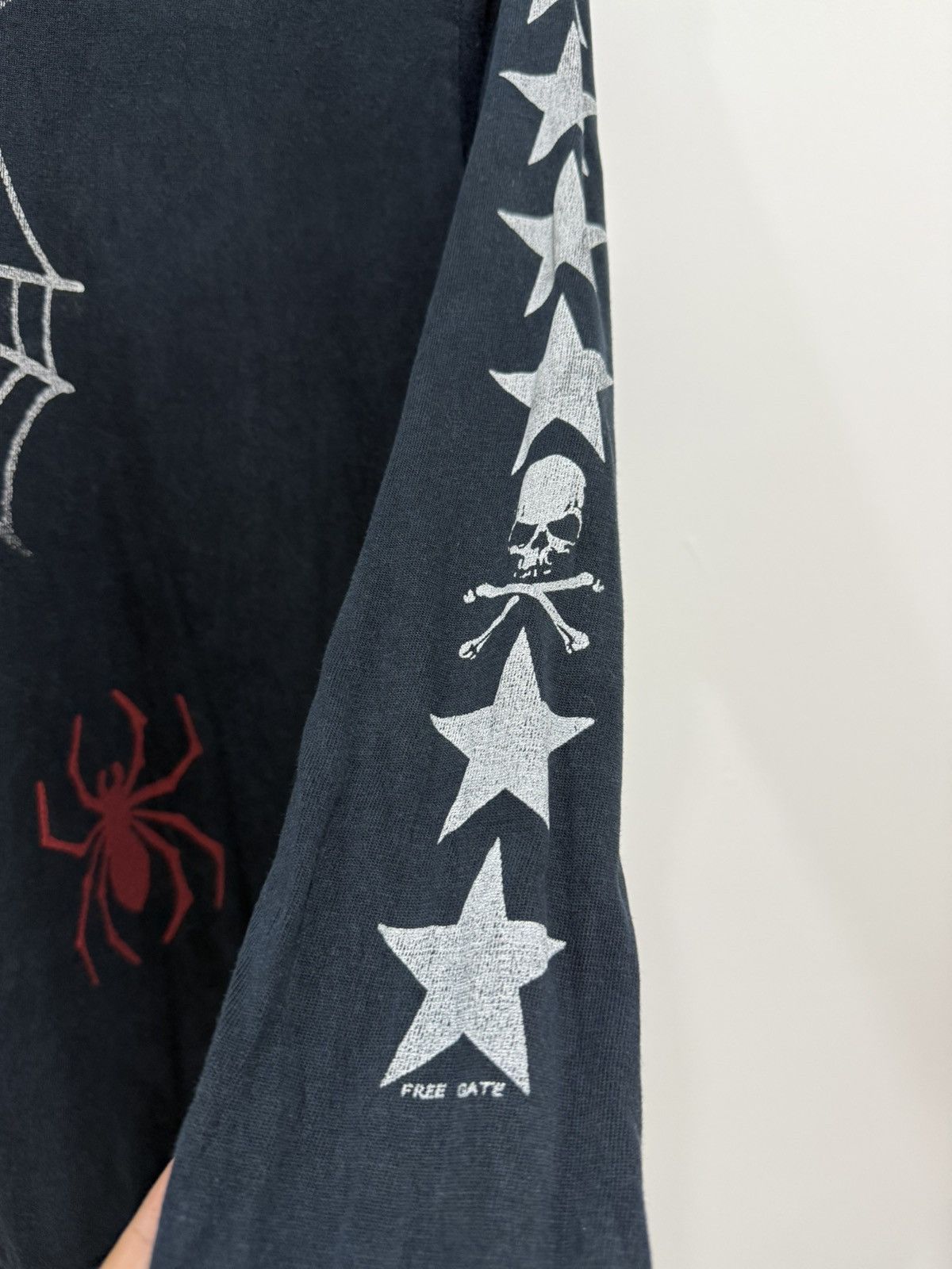If Six Was Nine × Japanese Brand Vtg Free gate spider web long sleeve Size US S / EU 44-46 / 1 - 9 Thumbnail