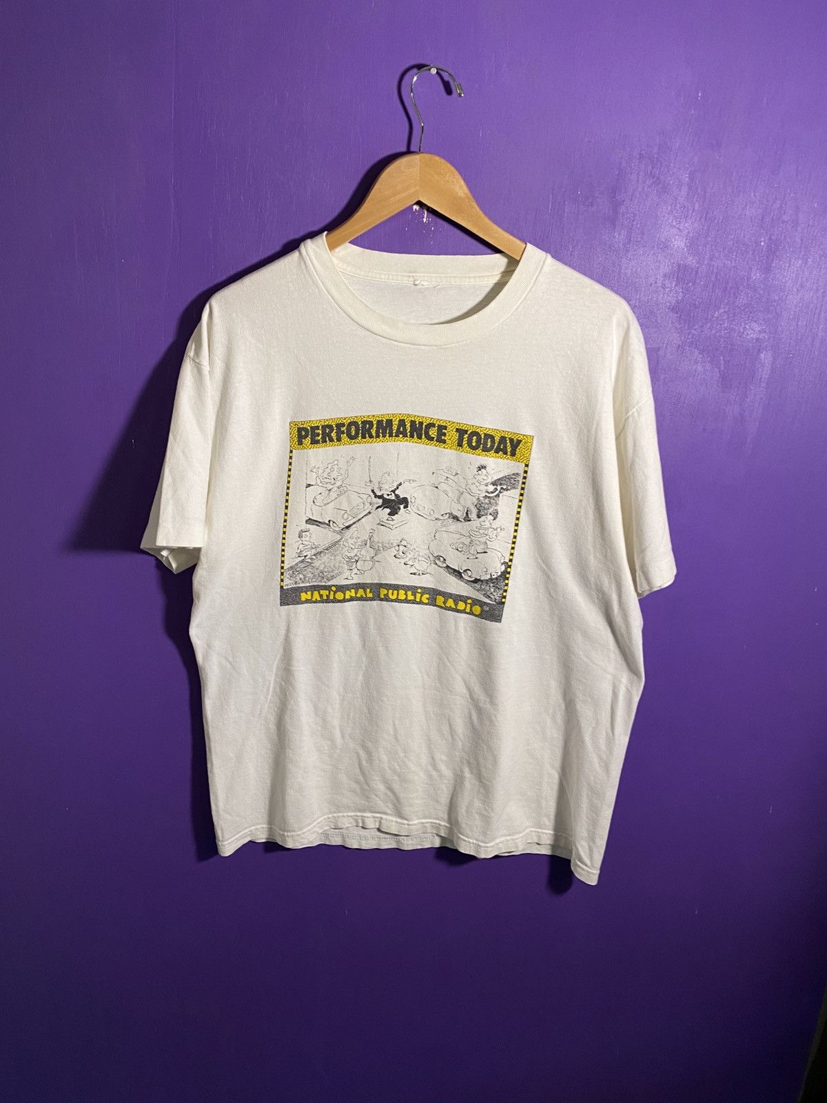 Other Vintage 90s NPR performance today television t-shirt Size US L / EU 52-54 / 3 - 1 Thumbnail