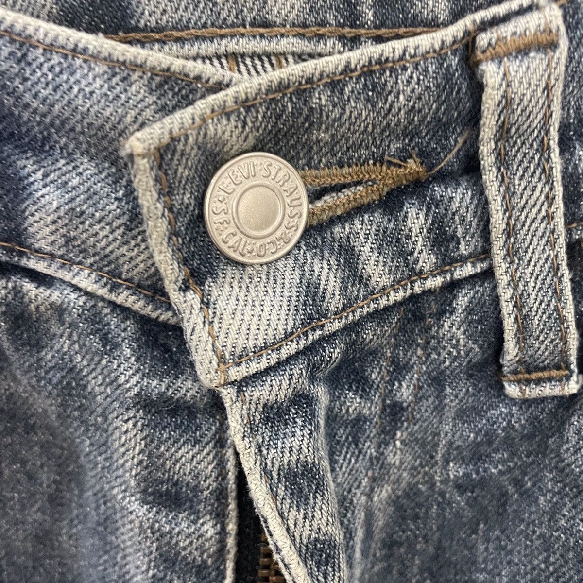 Levi's Vintage Y2k Levis Denim Size US 28 / EU 44 - 5 Thumbnail