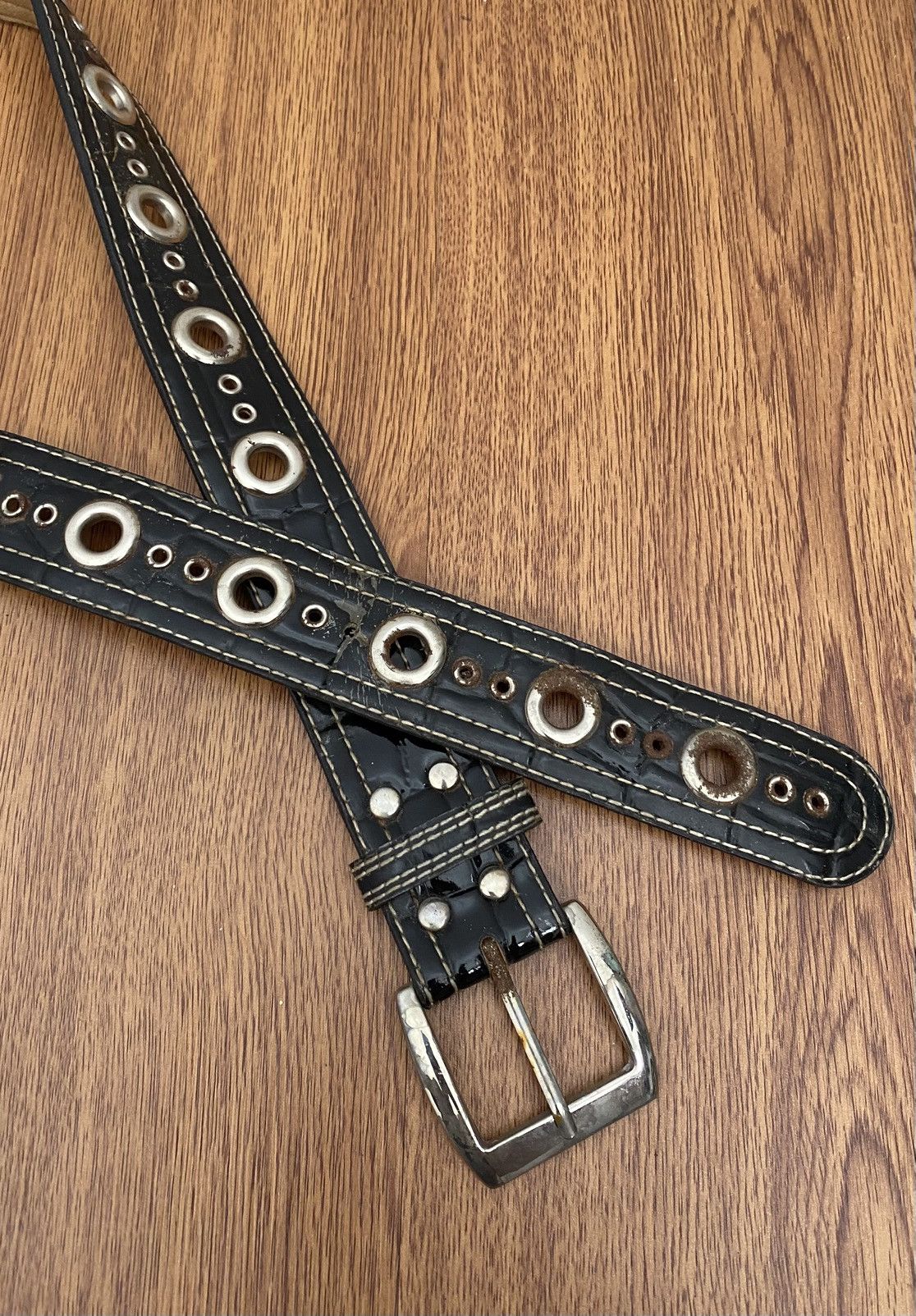 If Six Was Nine Black ringer belt Size ONE SIZE - 3 Thumbnail