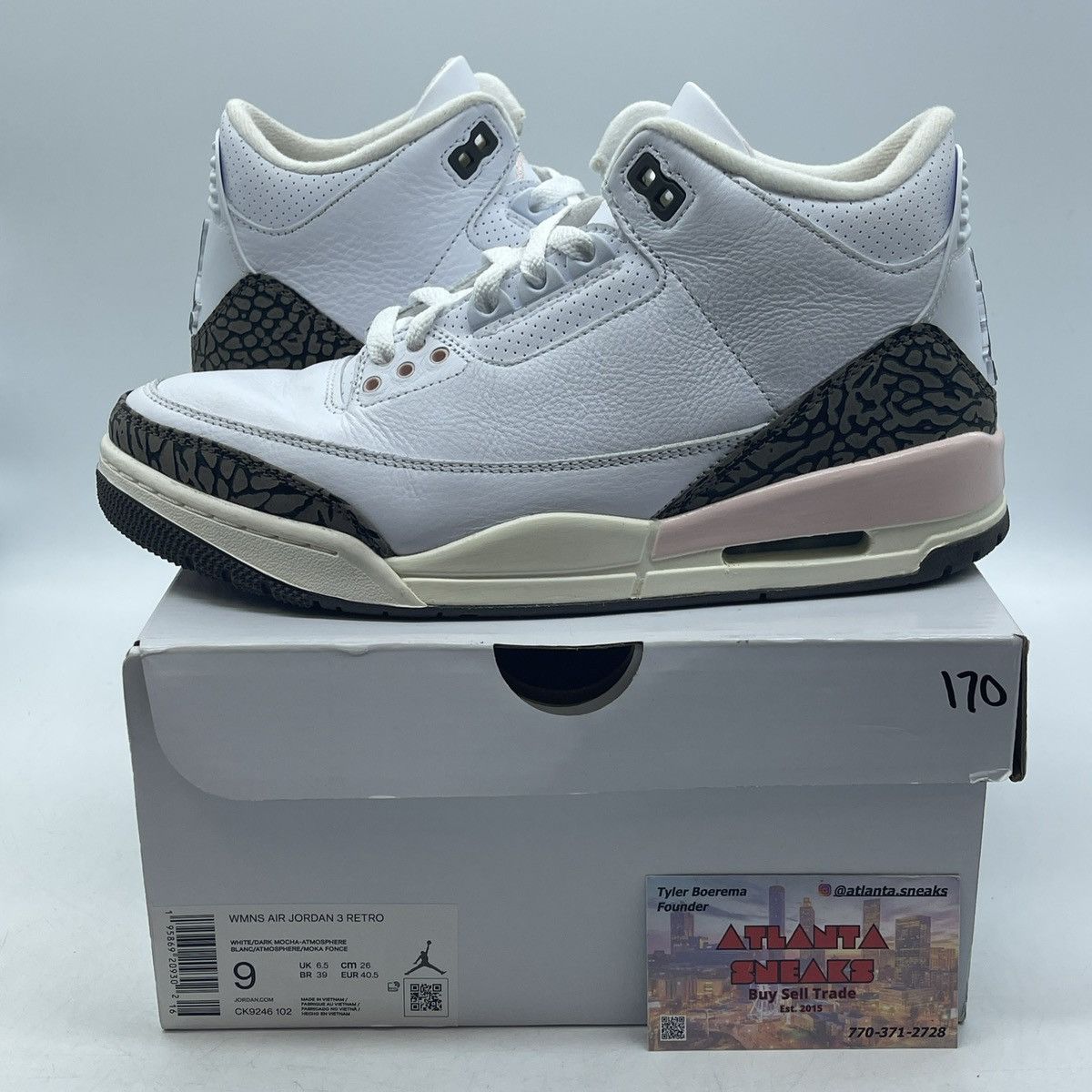 Jordan Brand Air Jordan 3 Neapolitan Size US 9 / IT 39 - 1 Thumbnail