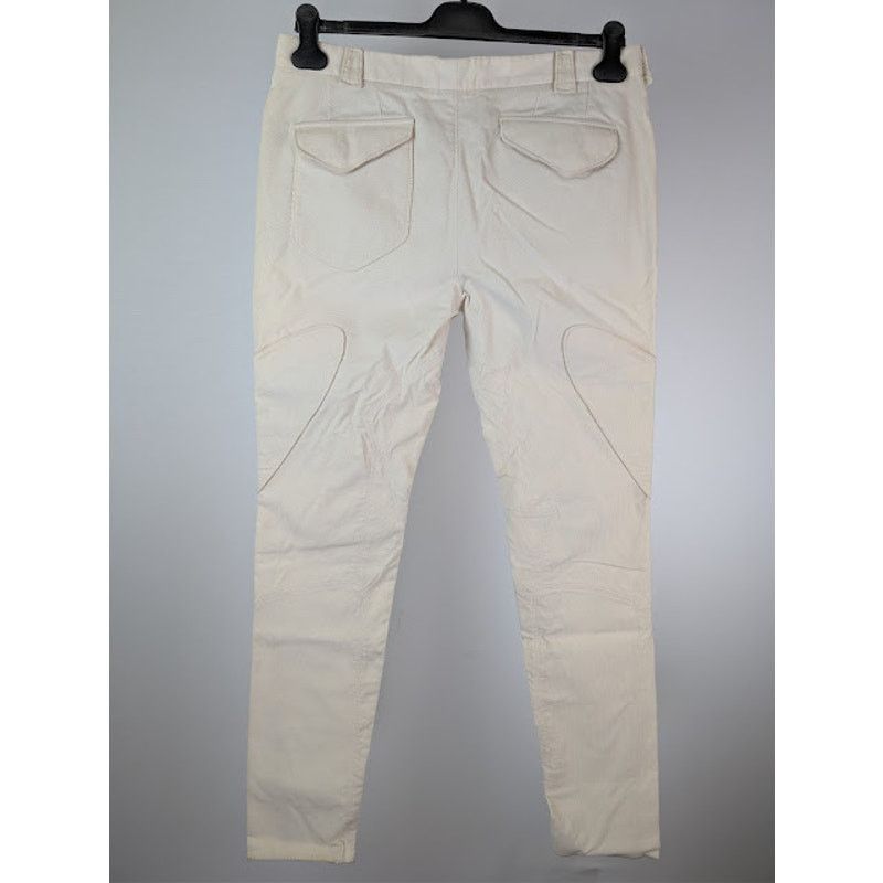 Jil Sander o1rshd1 Slim Fit Chino Pants in Ivory Size US 34 / EU 50 - 17 Thumbnail