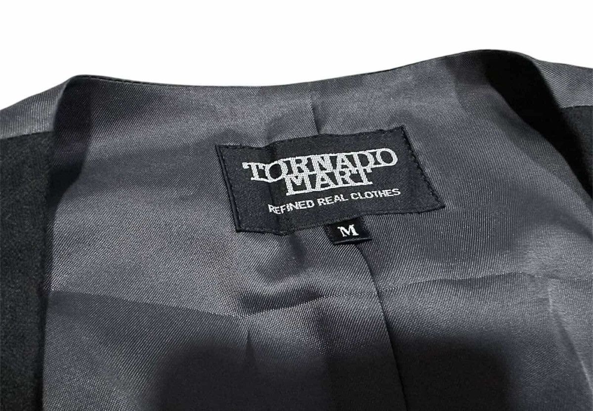 If Six Was Nine × Japanese Brand × Tornado Mart 🔥Y2K Archived Tornado Mart Hybrid Vest Size US M / EU 48-50 / 2 - 8 Thumbnail
