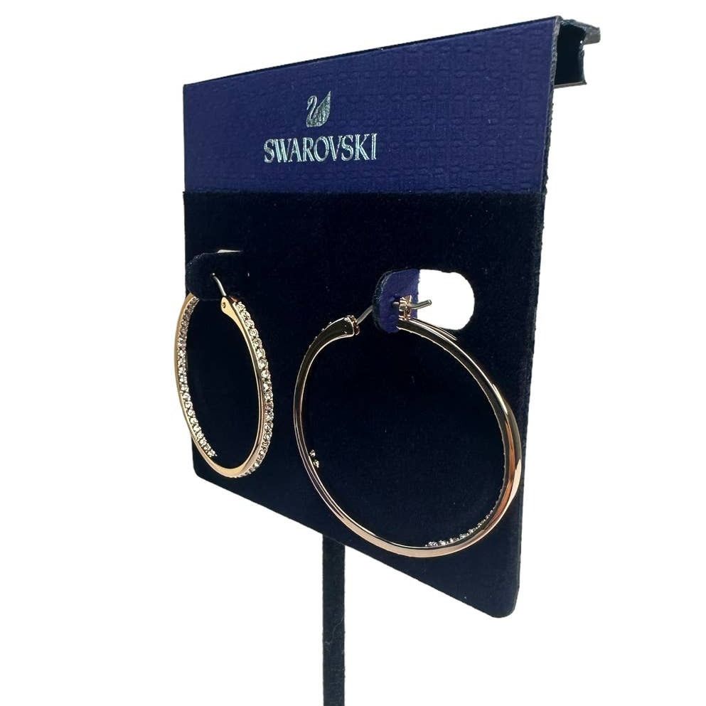 Swarovski Swarovski Sommerset Medium hoop earrings Size ONE SIZE - 6 Thumbnail