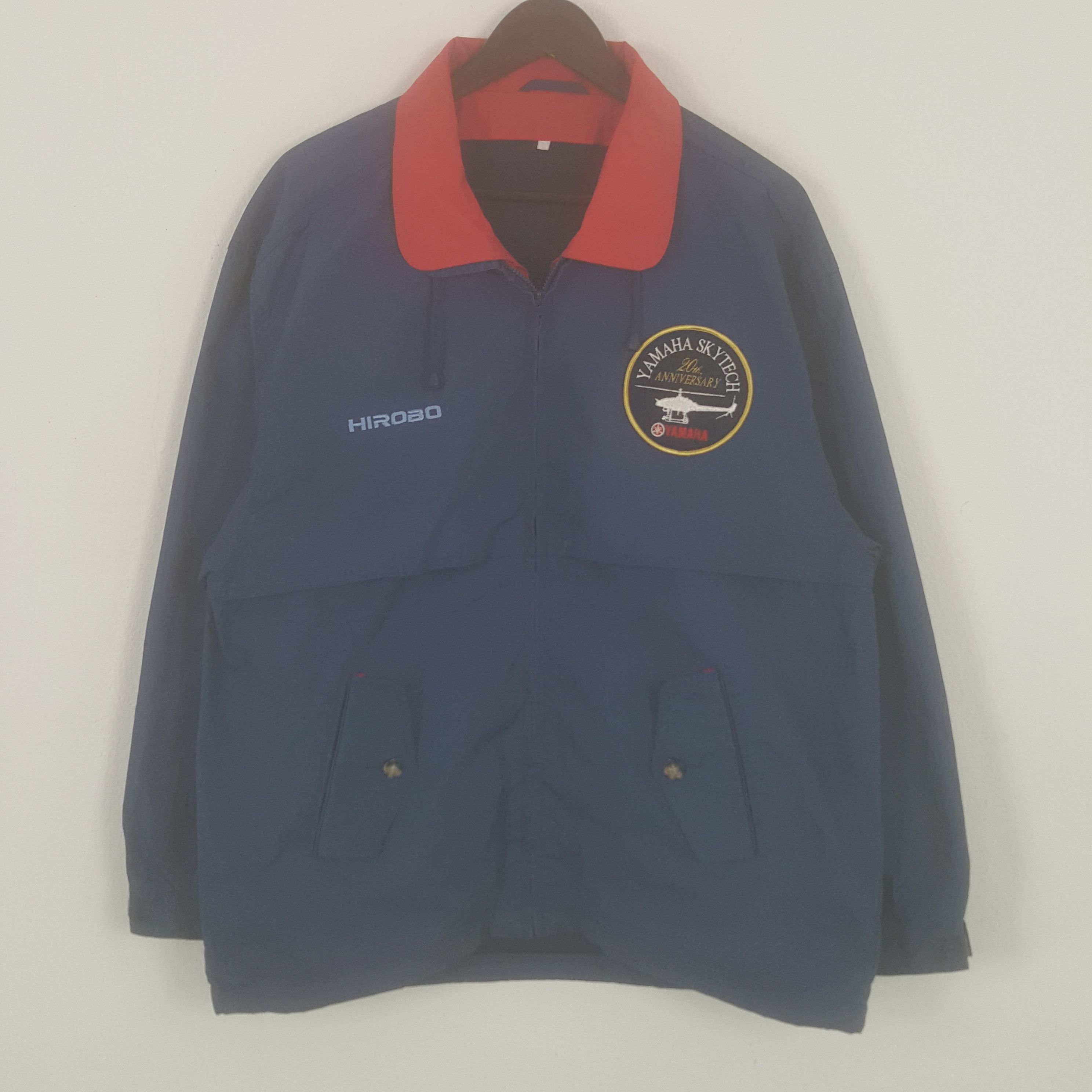 Vintage × Yamaha Vintage Yamaha Skytech Worker Zipper Jacket Size US L / EU 52-54 / 3 - 1 Thumbnail