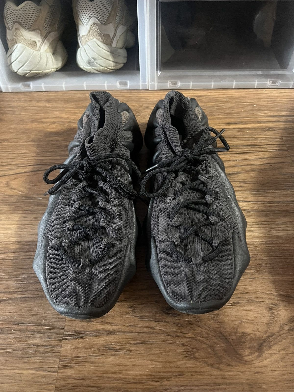 Yeezy Adidas Yeezy Boost 450 ‘Dark Slate’ Size US 12 / EU 45 - 2 Thumbnail