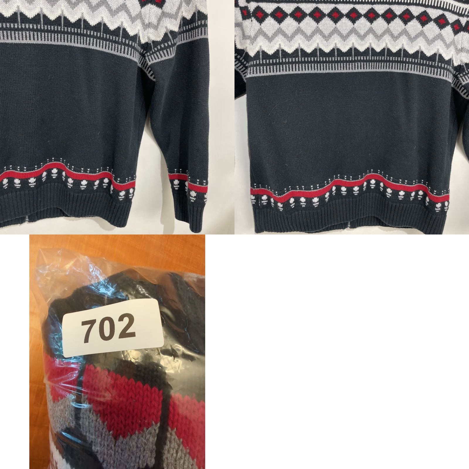 Chaps Chaps Long Sleeve Sweater Full Zip Patch Pocket Knit Cotton Jacket XXL 2XL Size US XXL / EU 58 / 5 - 10 Thumbnail
