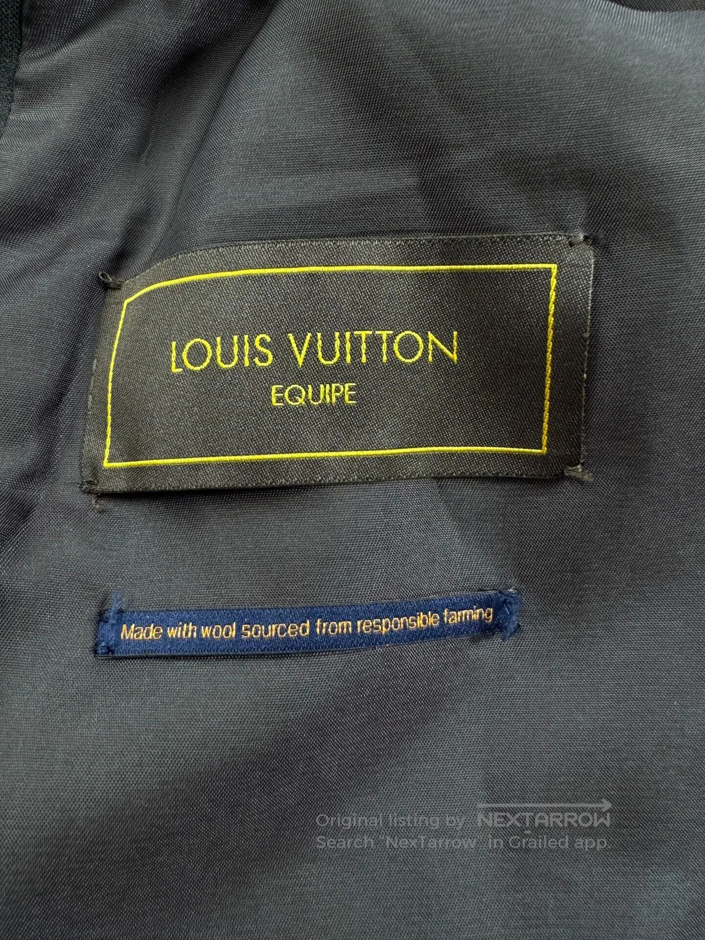 Louis Vuitton Louis Vuitton Pin Single-Breasted Uniform Blazer| Size 48S - 5 Thumbnail