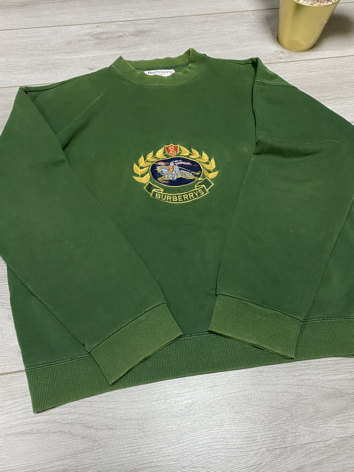 Burberry Burberry prorsum vintage sweatshirt big logo Size US XL / EU 56 / 4 - 9 Thumbnail