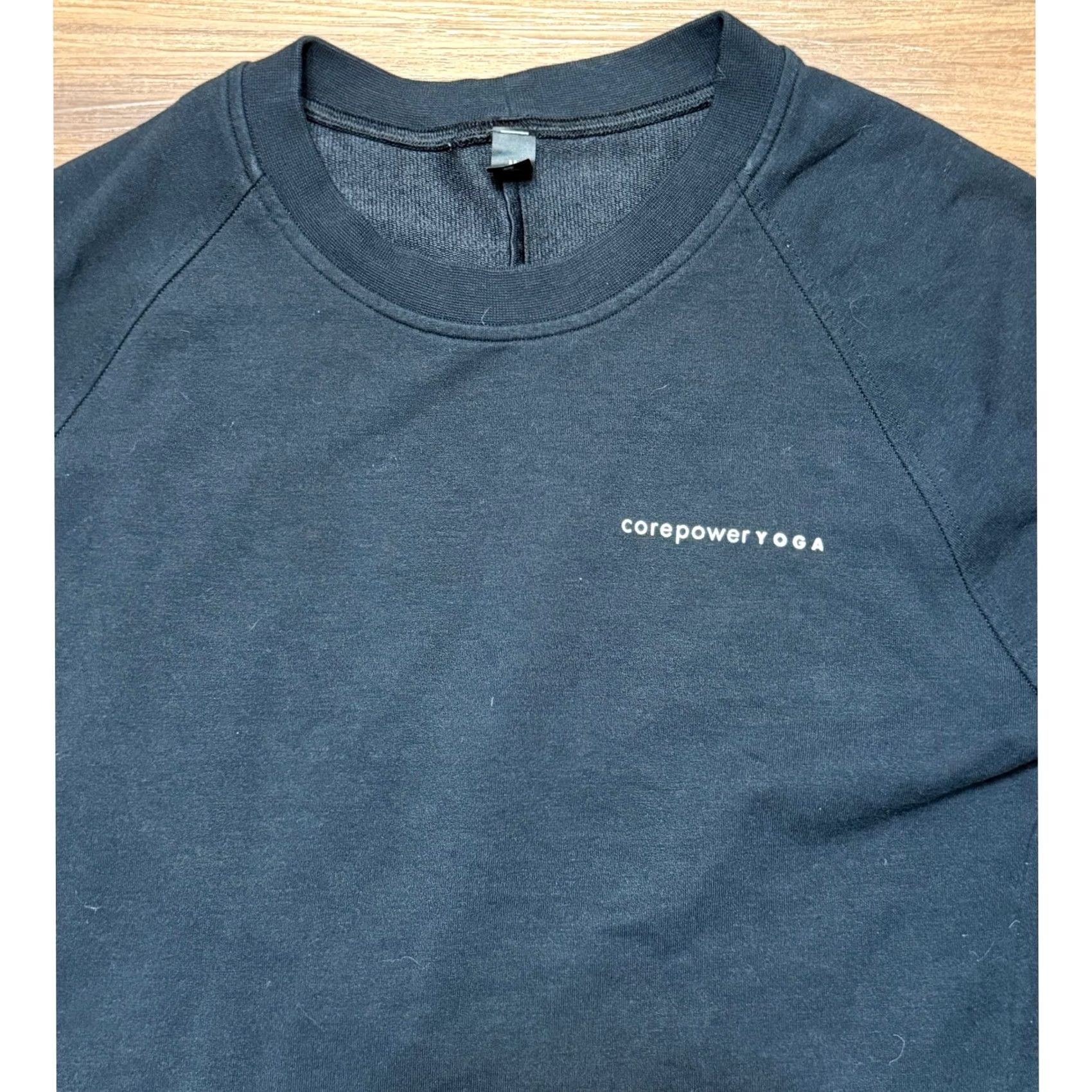 Lululemon Lululemon City Sweat Crew CorePower Yoga Black Pullover Mens Sz M Size US M / EU 48-50 / 2 - 2 Thumbnail