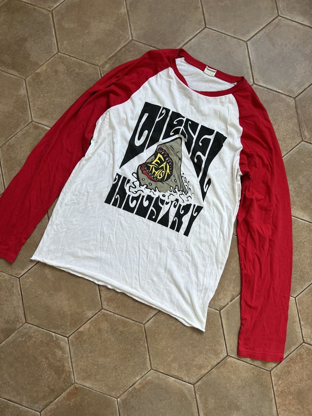 Diesel Vintage y2k diesel longsleeve sweater t-shirt opium style Size US M / EU 48-50 / 2 - 2 Thumbnail