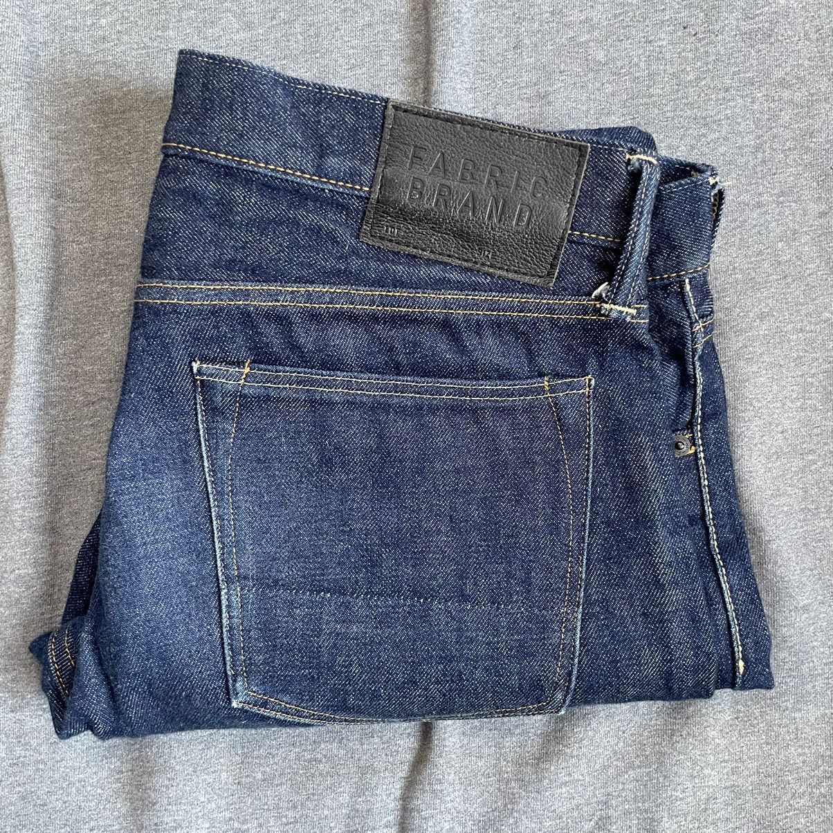 Fabric Brand & Co. Fabric Brand & Co Selvedge Slim Fit FB02-RAFA 33/29 Size US 33 - 15 Thumbnail