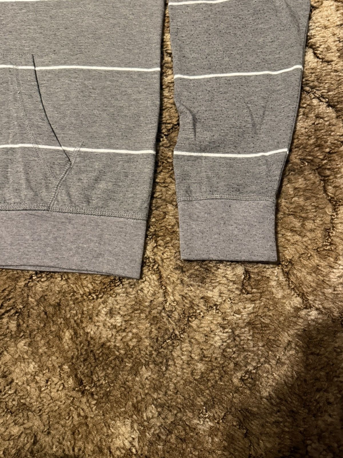 Old Navy Old Navy Striped Hoodie Grey Large Size US L / EU 52-54 / 3 - 2 Thumbnail