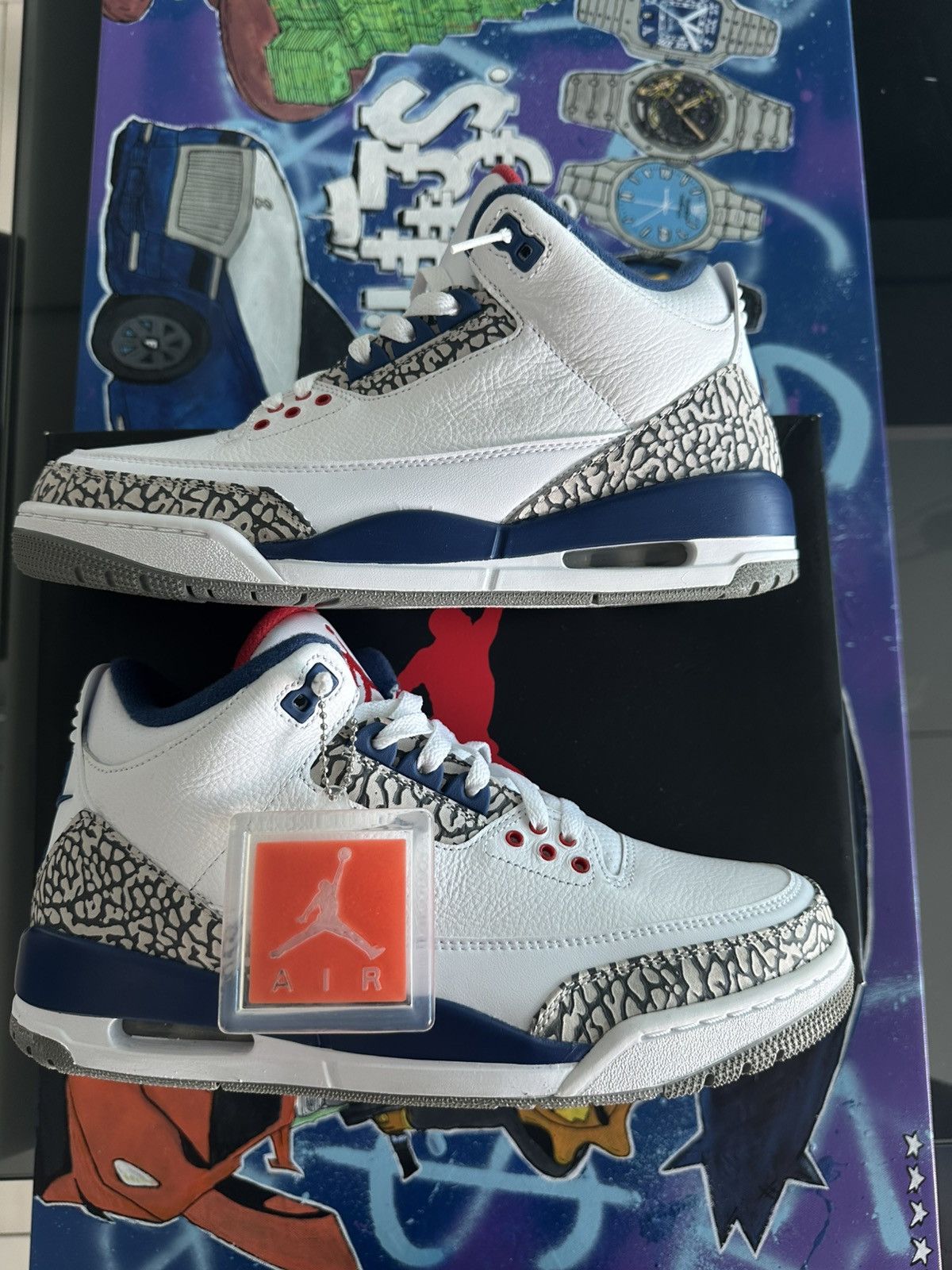 Jordan Brand Jordan 3 true blue 2016 Size US 9 / EU 42 - 2 Thumbnail