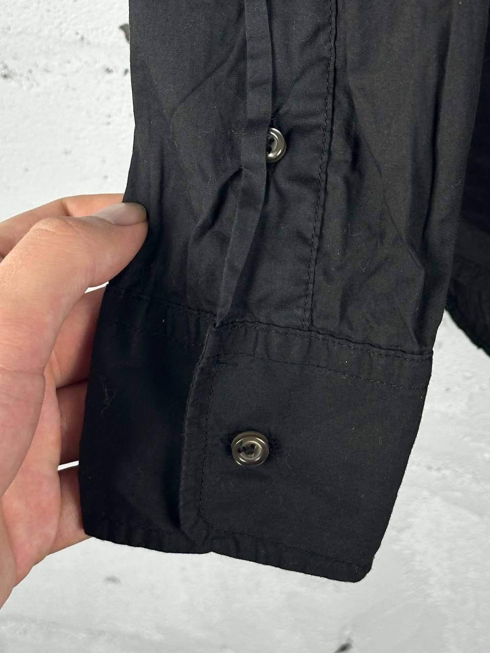 Diesel × Vintage Vintage Diesel Black button up Logo y2k shirt Size US M / EU 48-50 / 2 - 6 Thumbnail