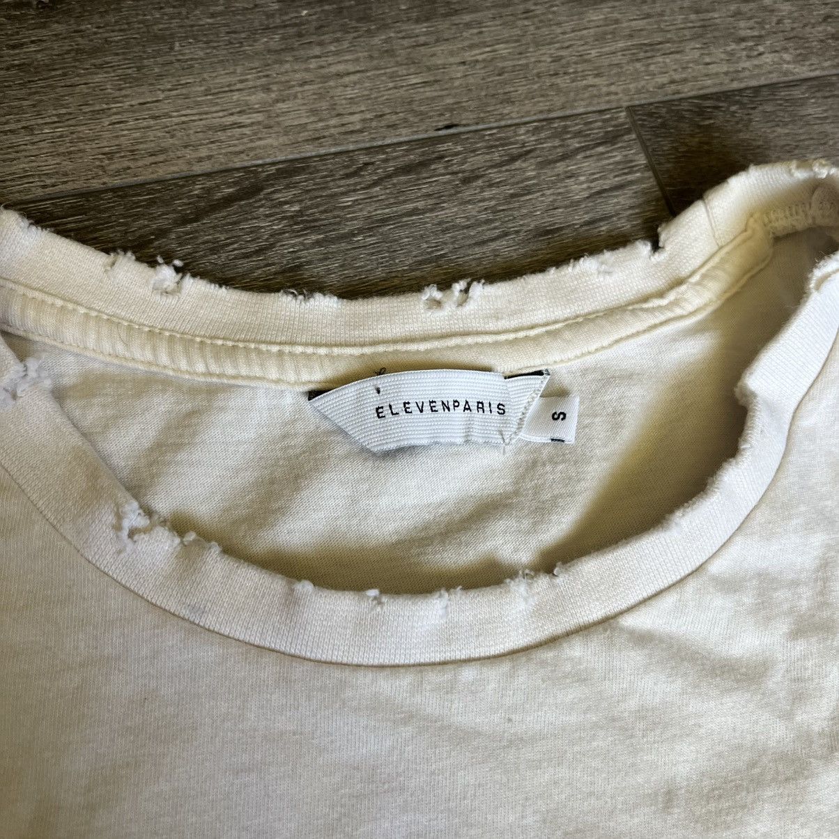 Eleven Paris × Vintage Eleven Paris Rich Kids From Paris Distressed Graphic T Shirt Size US L / EU 52-54 / 3 - 5 Thumbnail