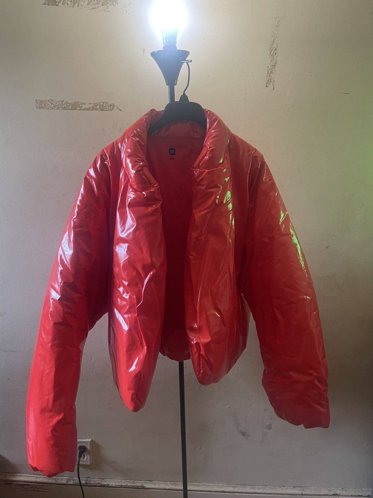 Yeezy Gap Round Jacket Red | Grailed
