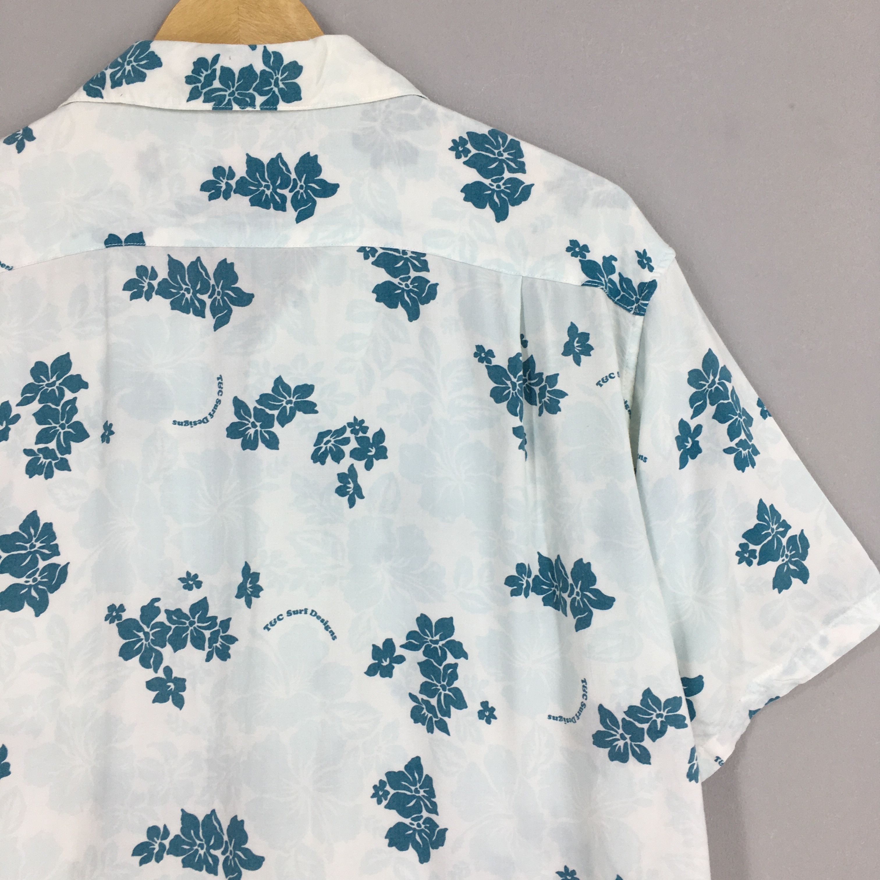 Other Vintage T&C Surf Designs Hibiscus Flower Tropical Hawaii Size US L / EU 52-54 / 3 - 8 Thumbnail