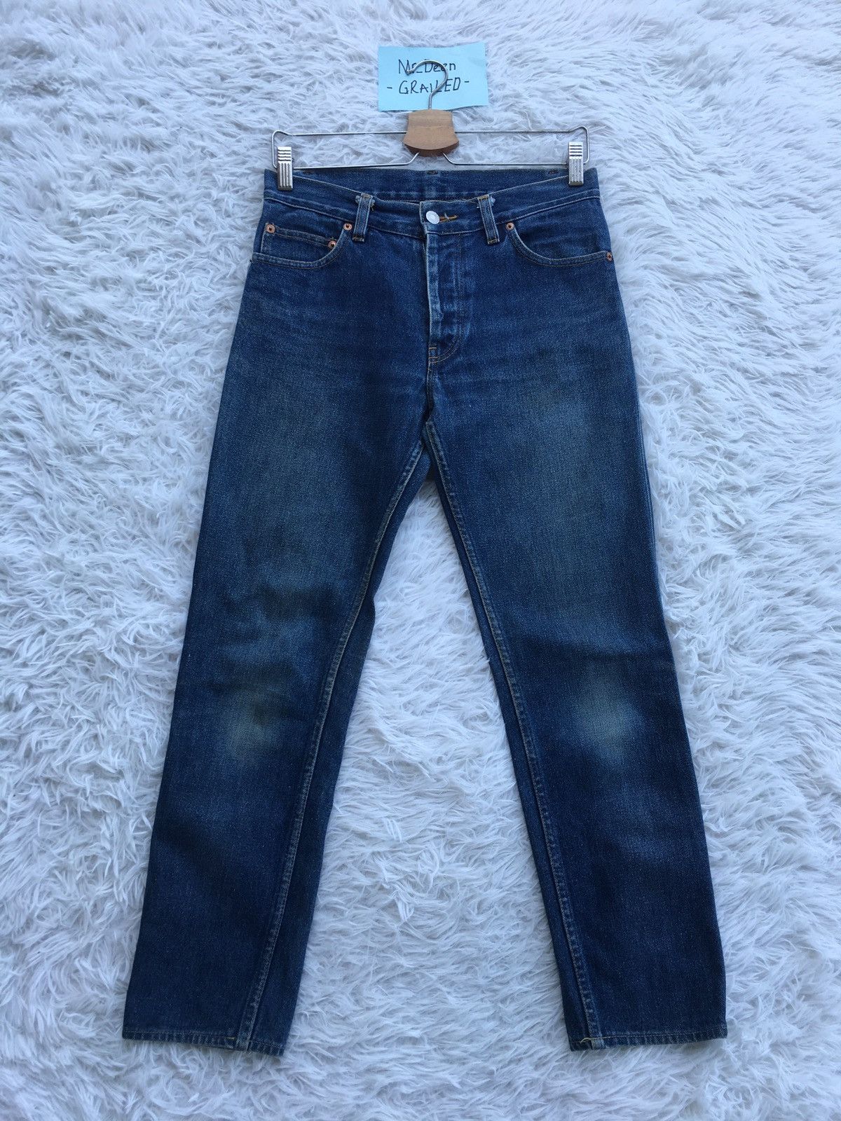 Helmut Lang Rare Vintage Helmut Lang Produced 1996 Straight Cut Denim Size US 30 / EU 46 - 1 Thumbnail