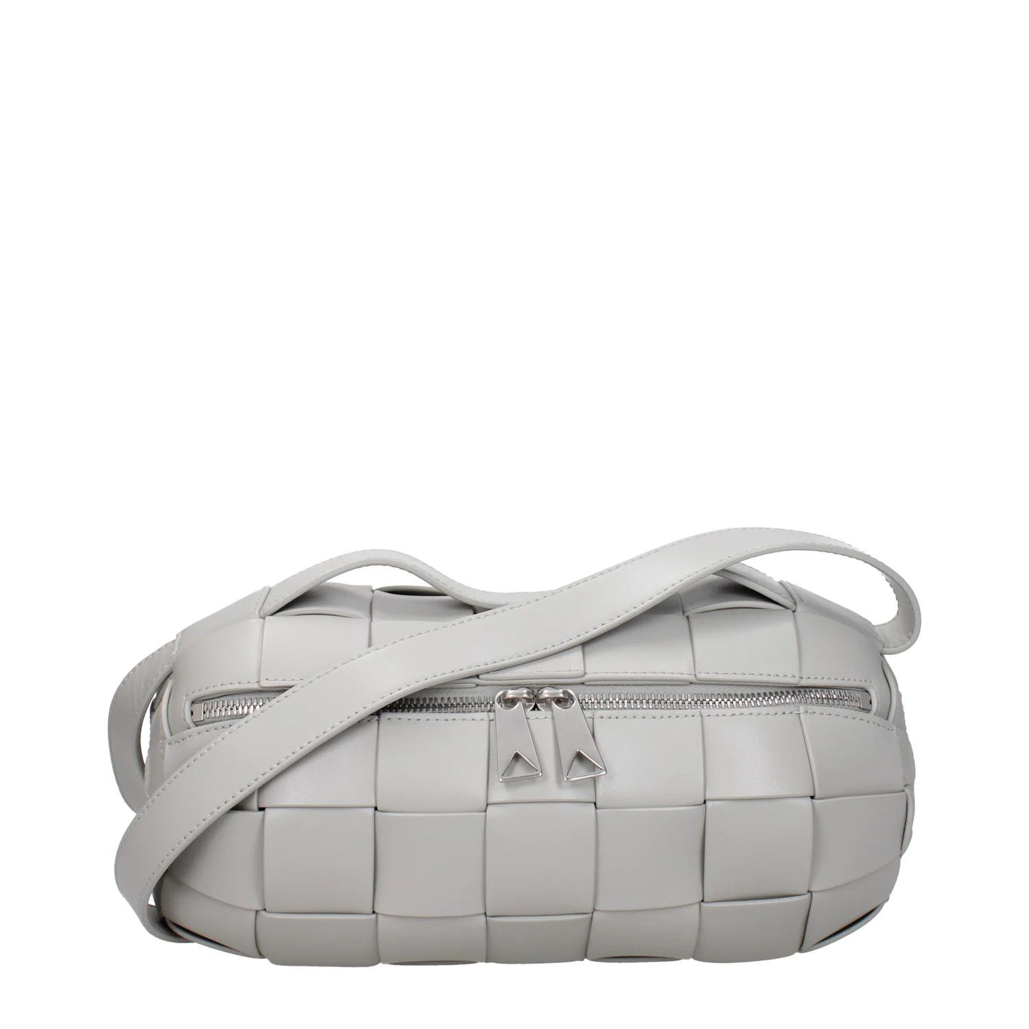 Bottega Veneta ob1o1e0325 Size: OS / Leather Handbag in Grey Size ONE SIZE - 1 Thumbnail
