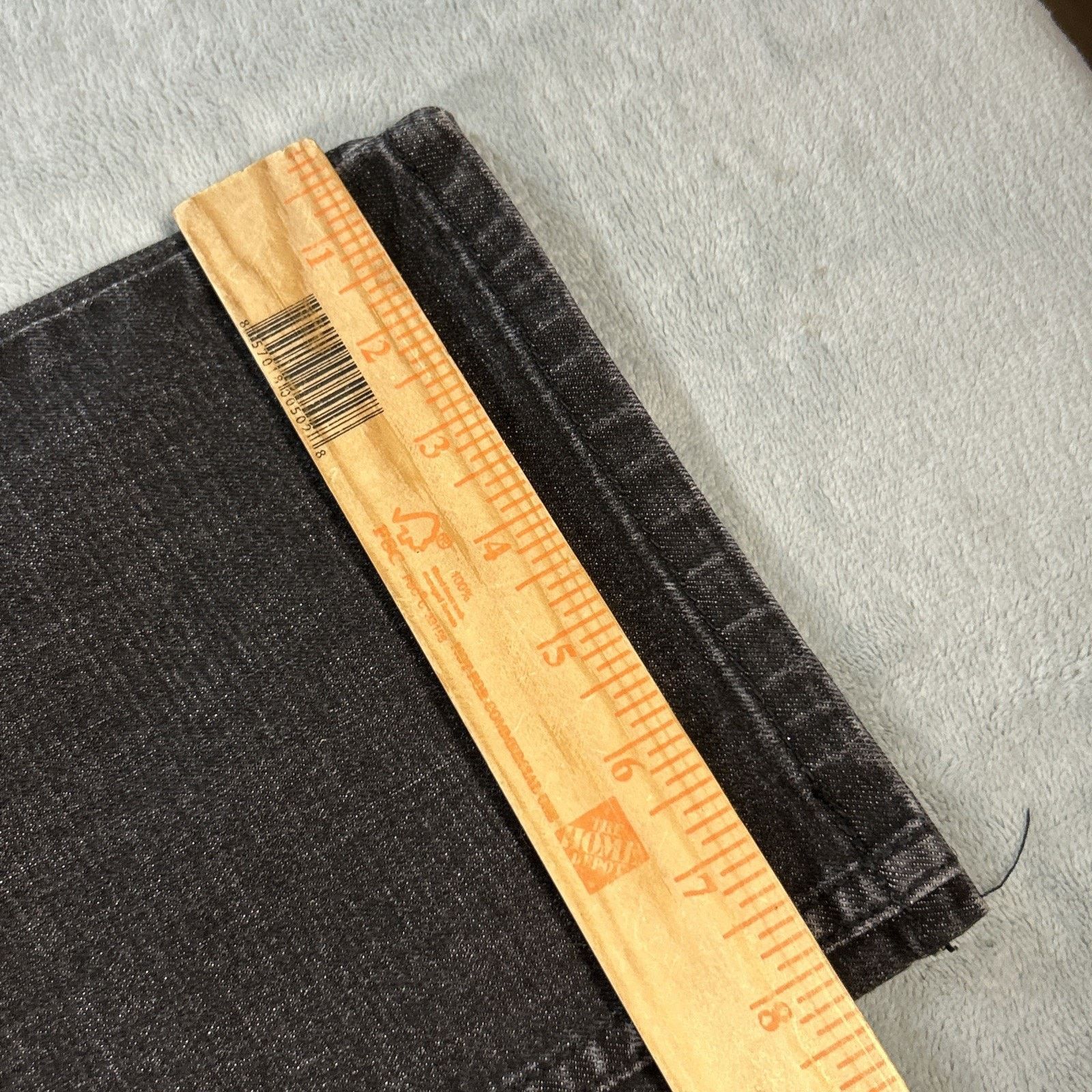 Buffalo David Bitton Loose Baggy Jeans 38x30 Hamilton Relaxed Black Straight Wide Size US 38 / EU 54 - 11 Thumbnail