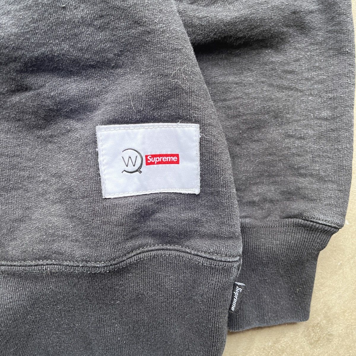 Supreme × Wtaps Supreme x WTAPS Crewneck Black Box Logo Rare FW21 Size US M / EU 48-50 / 2 - 3 Thumbnail
