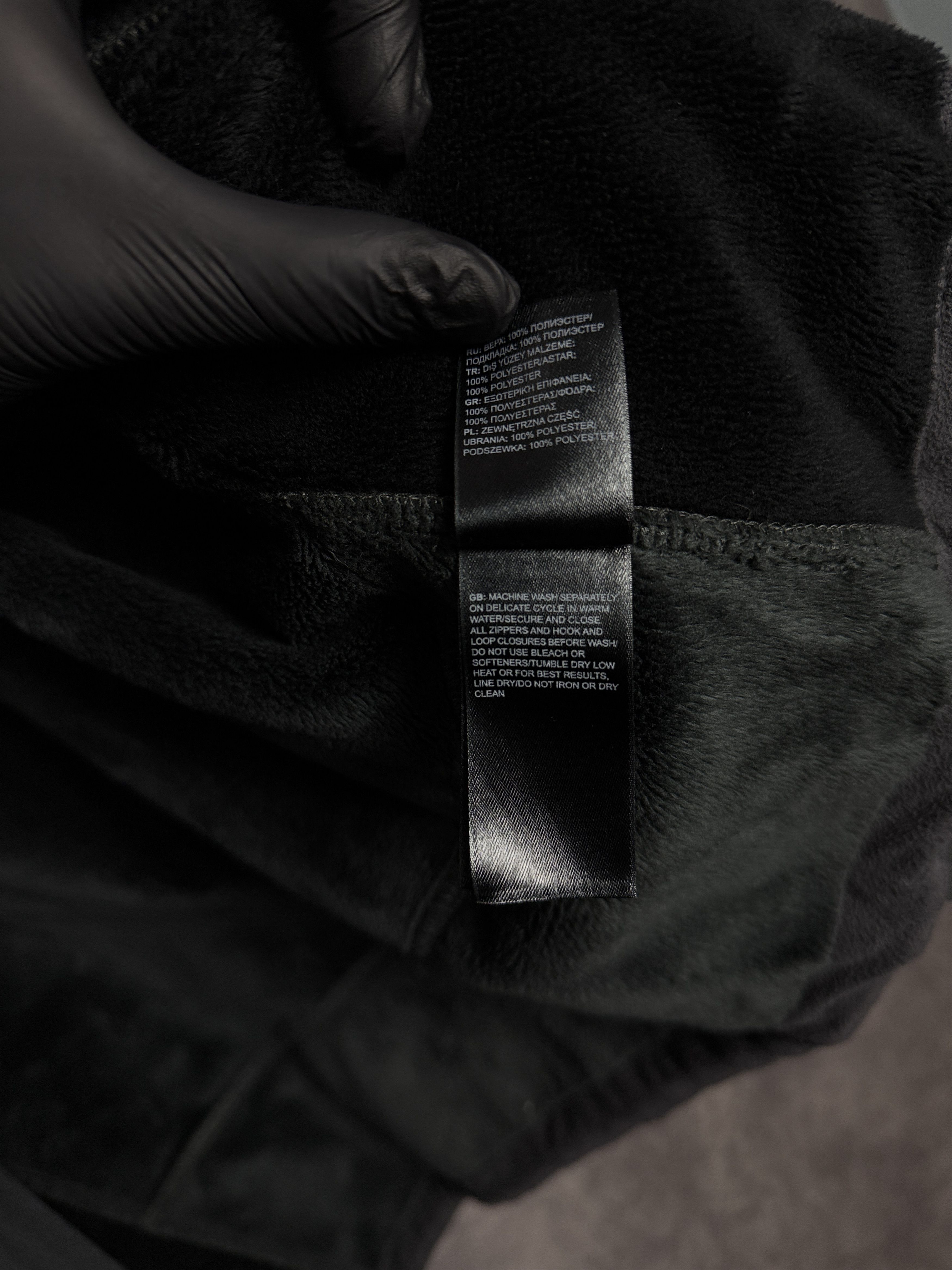 The North Face The North Face grey black softshell jacket zip-upTNF zip Size US XL / EU 56 / 4 - 10 Thumbnail